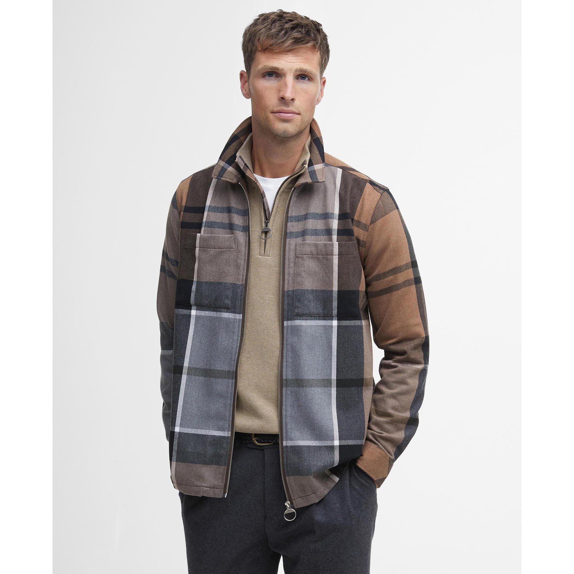 Cedarwood TN65 - Barbour - Men's Lannich Tartan Cotton Long Sleeve Overshirt - 3