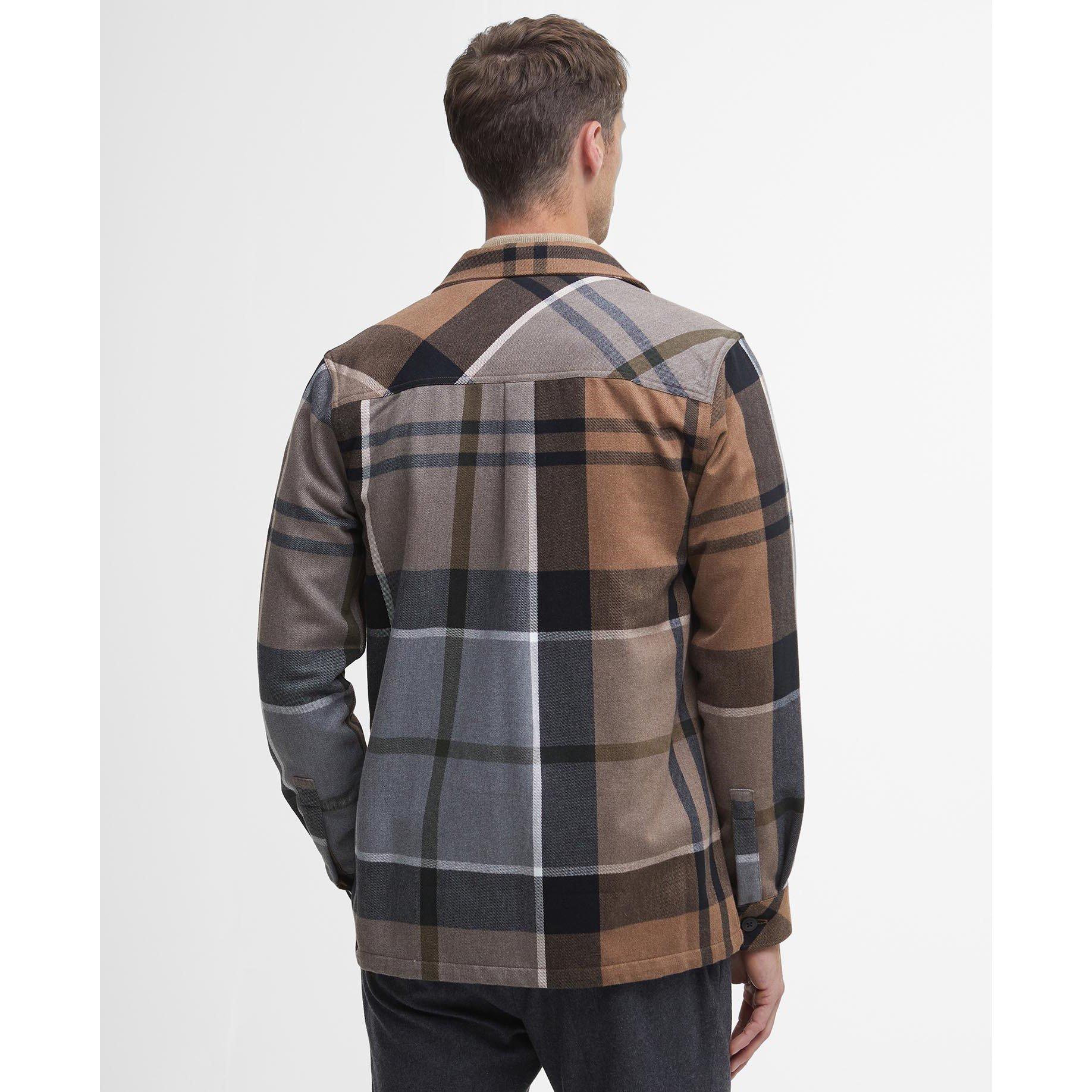 Cedarwood TN65 - Barbour - Men's Lannich Tartan Cotton Long Sleeve Overshirt - 4