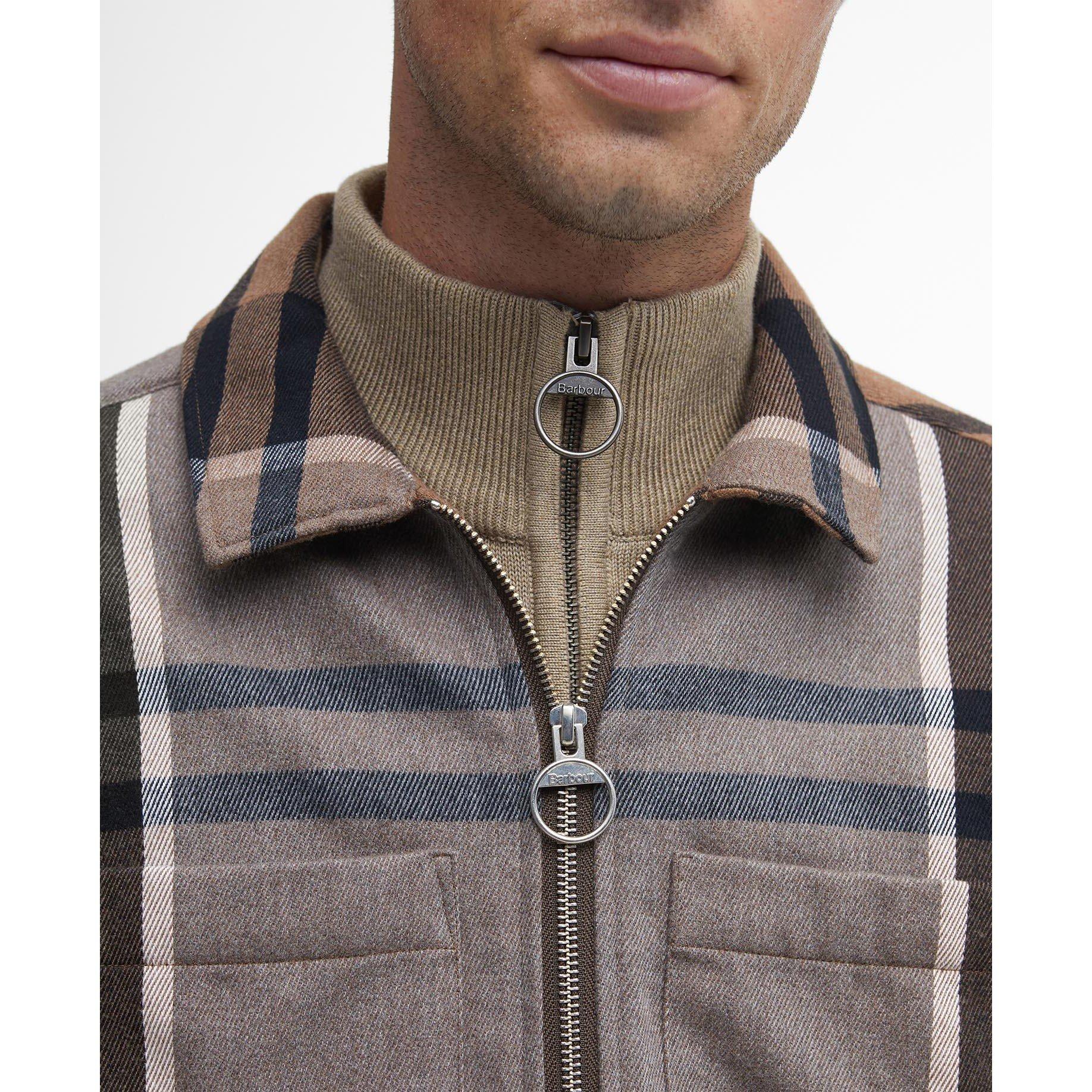 Cedarwood TN65 - Barbour - Men's Lannich Tartan Cotton Long Sleeve Overshirt - 5