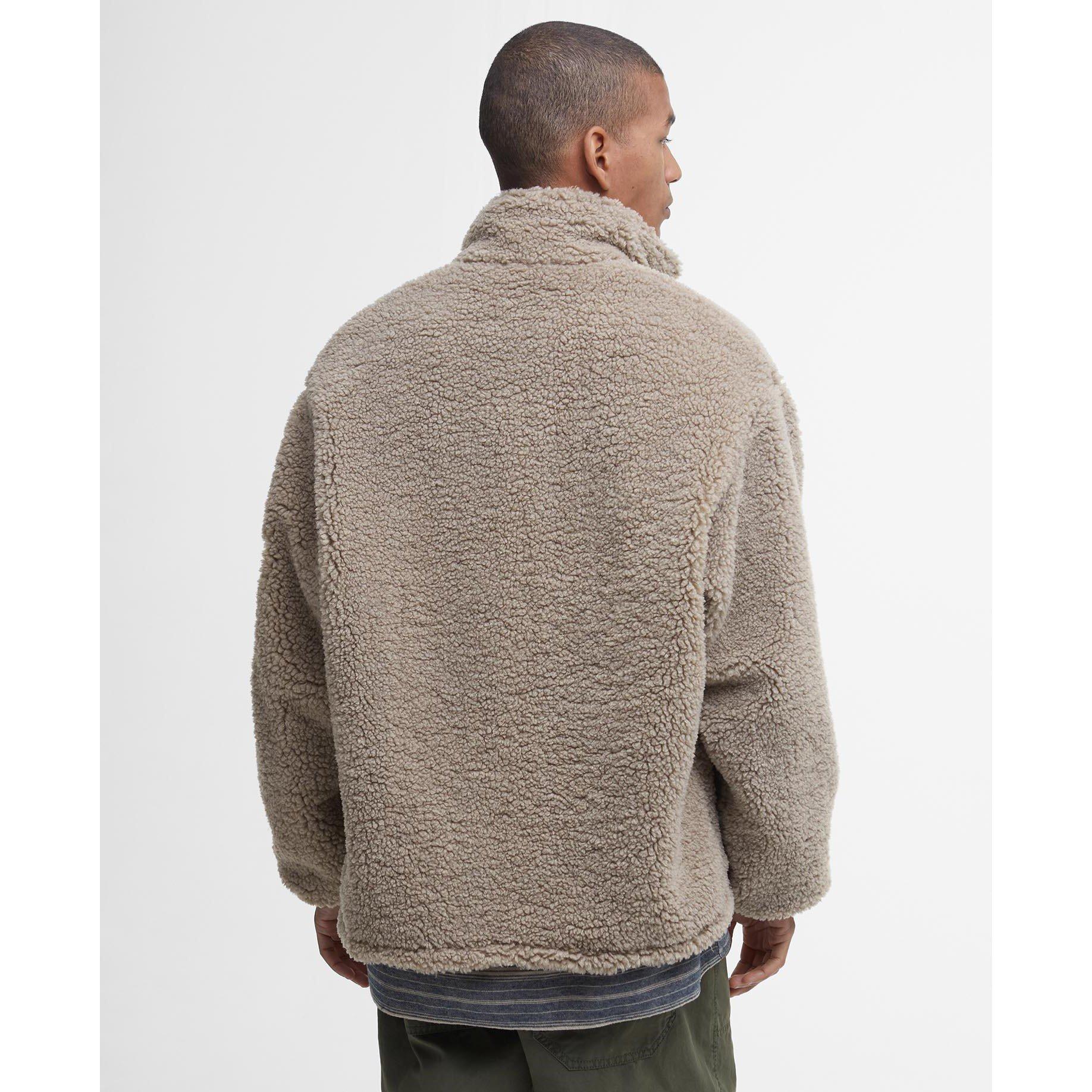 Concrete ST31 - Barbour - Men's Weardale Fleece Funnel Neck Teddy Coat - 3