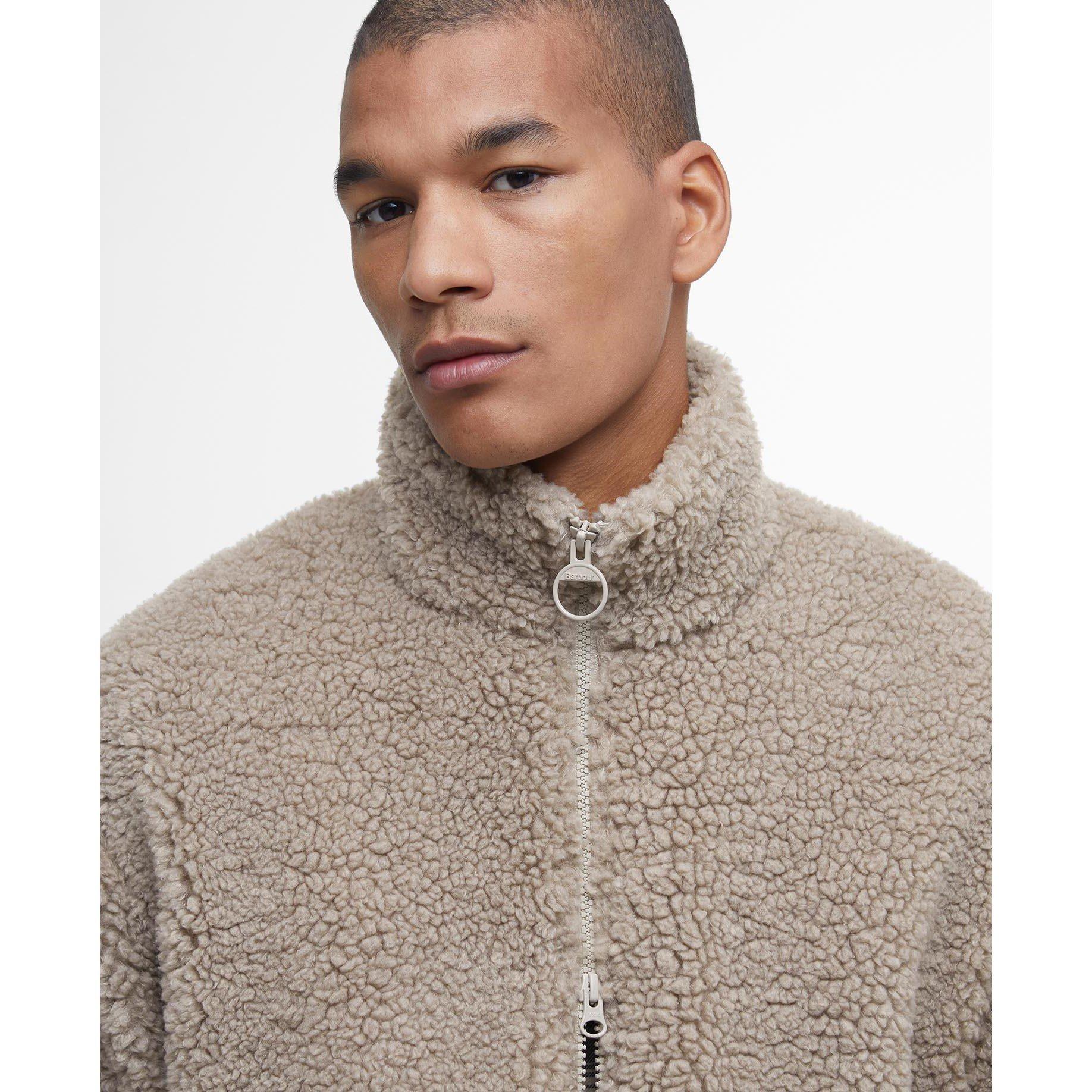 Concrete ST31 - Barbour - Men's Weardale Fleece Funnel Neck Teddy Coat - 5