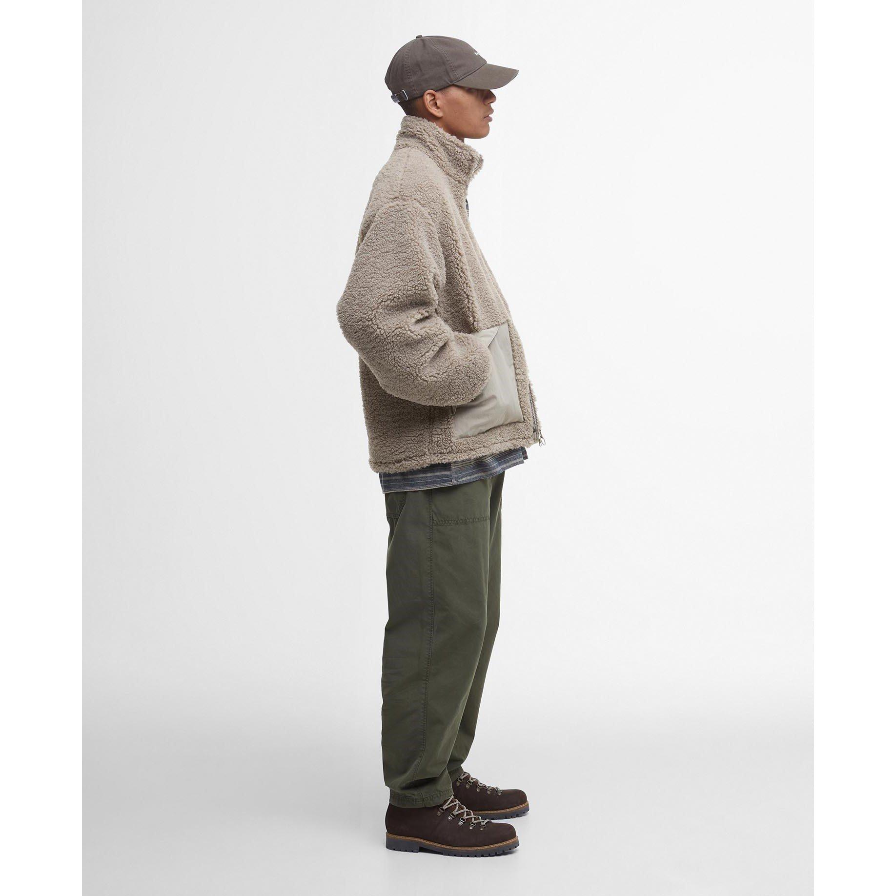 Concrete ST31 - Barbour - Men's Weardale Fleece Funnel Neck Teddy Coat - 6