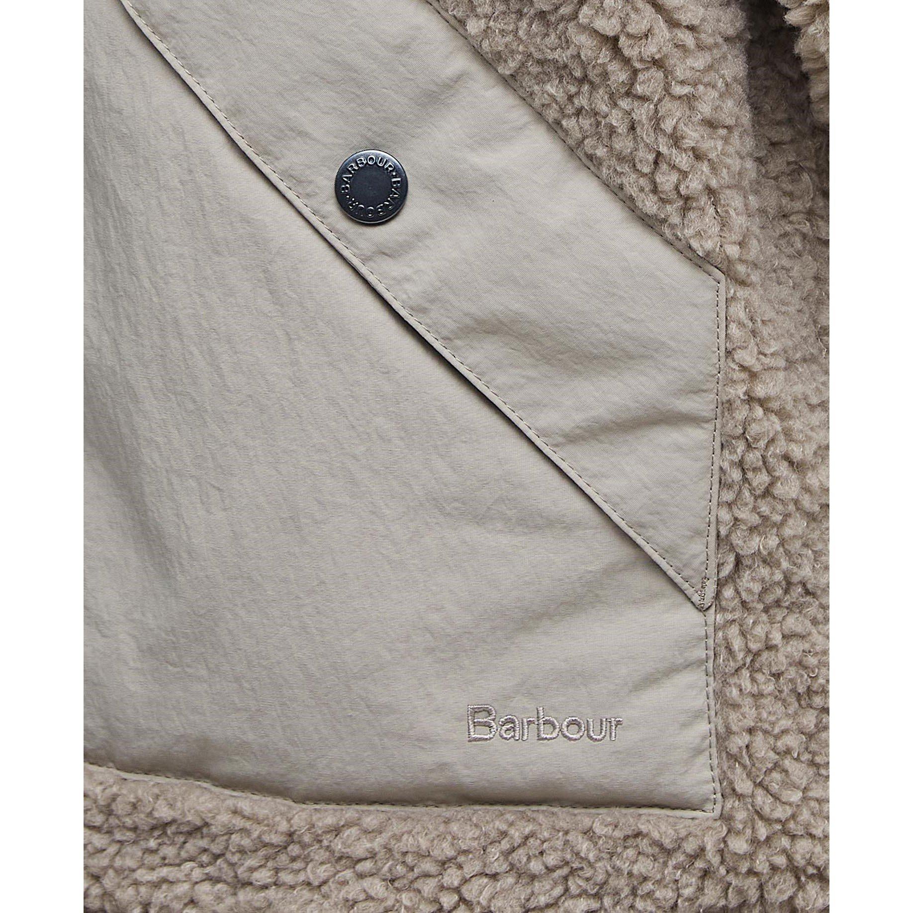 Concrete ST31 - Barbour - Men's Weardale Fleece Funnel Neck Teddy Coat - 7