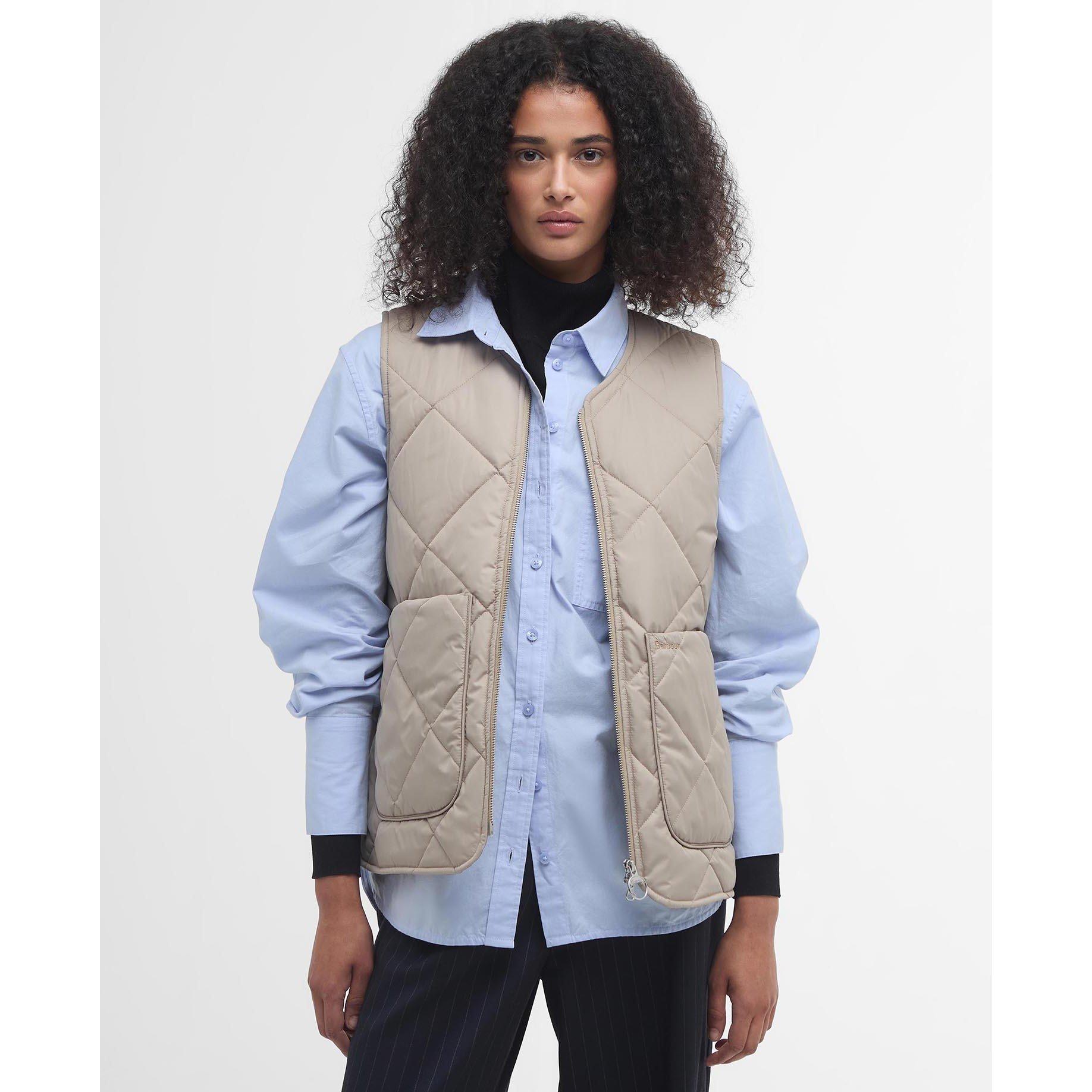 Trench/Tartan - Barbour - Women's Shelby Quilted Gilet - 1