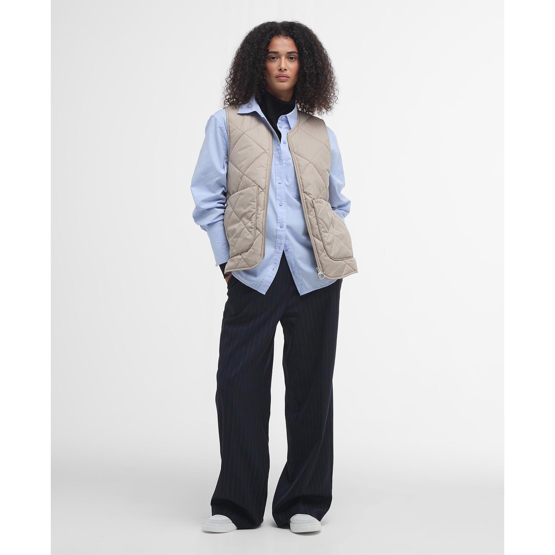 Trench/Tartan - Barbour - Women's Shelby Quilted Gilet - 3