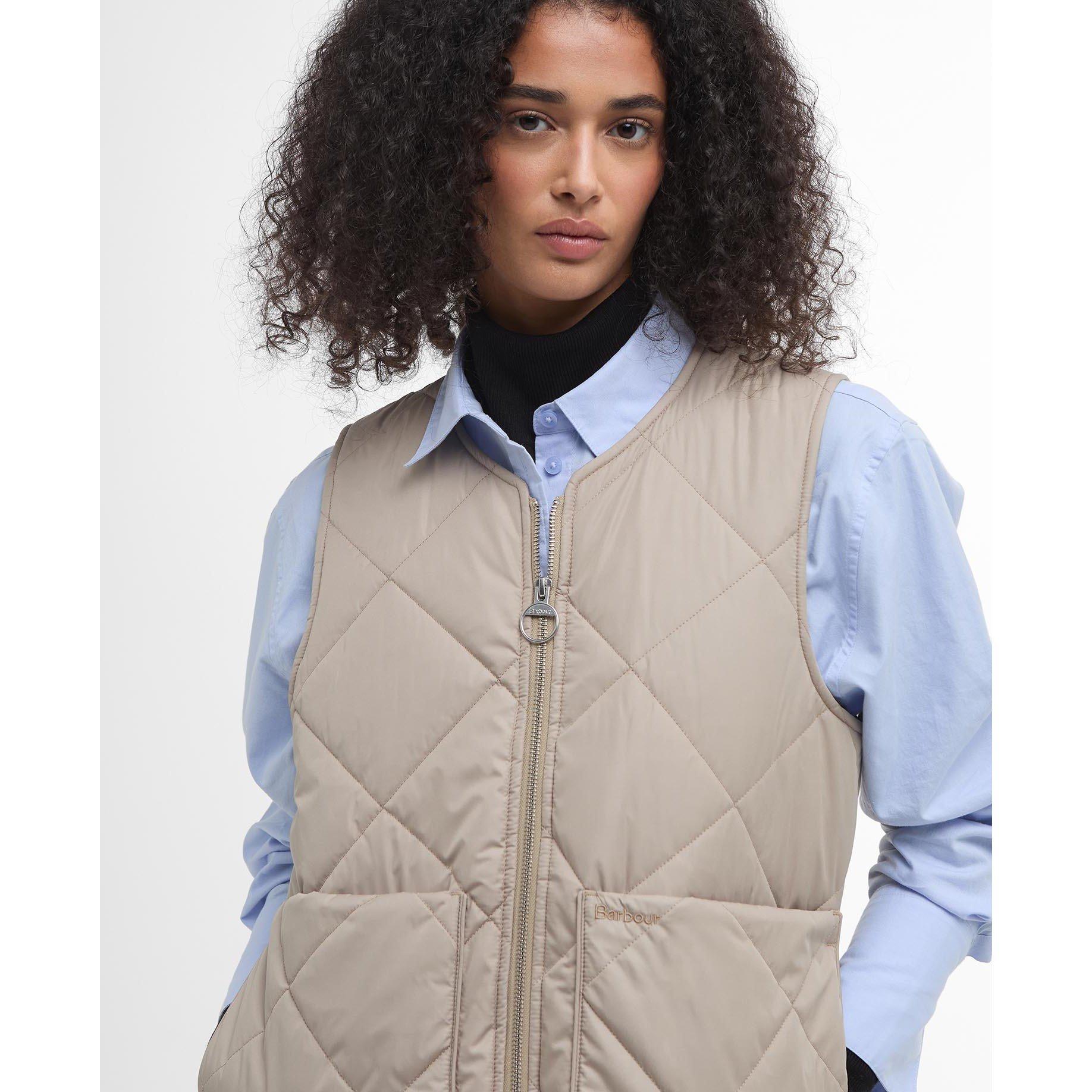 Trench/Tartan - Barbour - Women's Shelby Quilted Gilet - 4