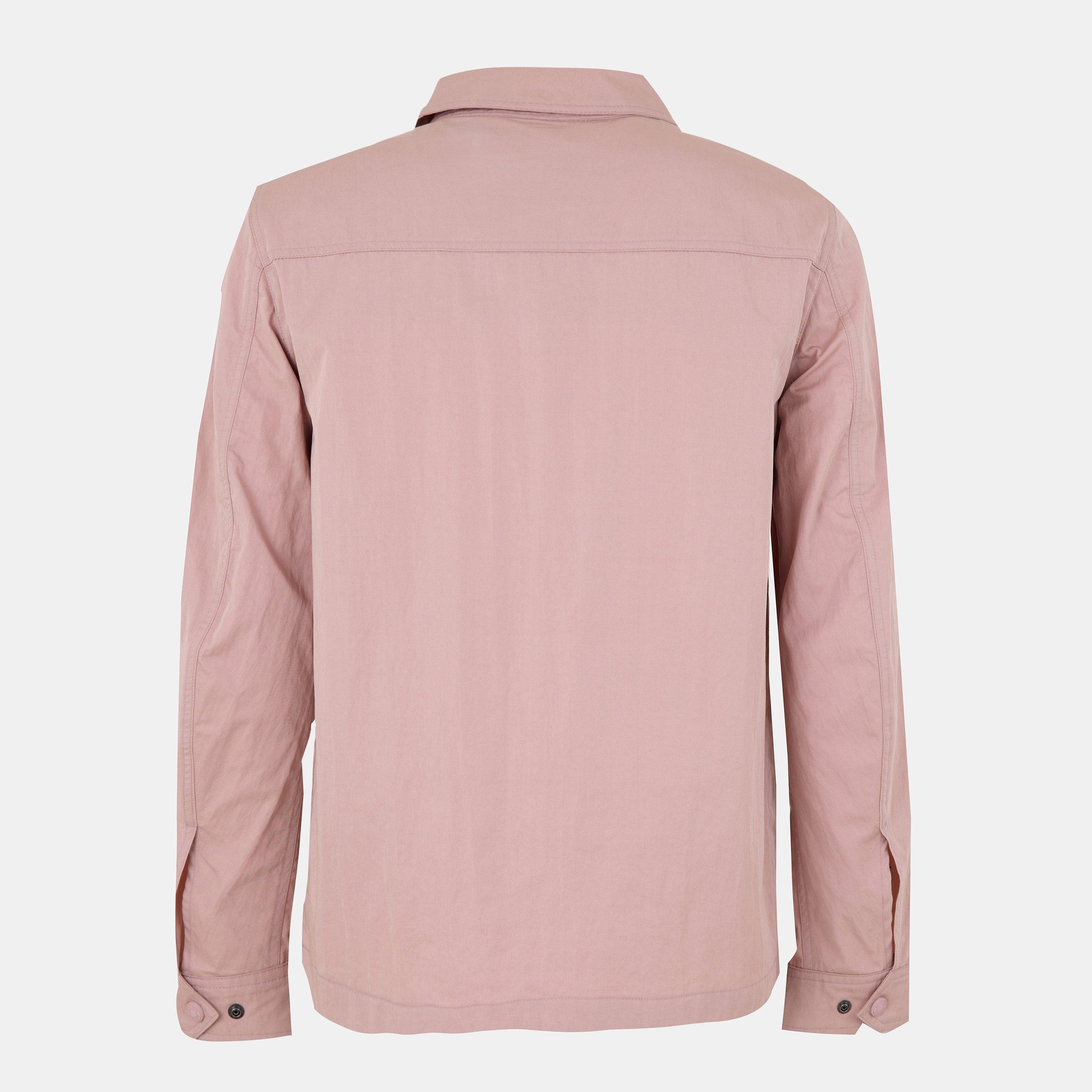 Woodrose - Belstaff - Men's Stride Zip Collar Long Sleeve Overshirt - 2