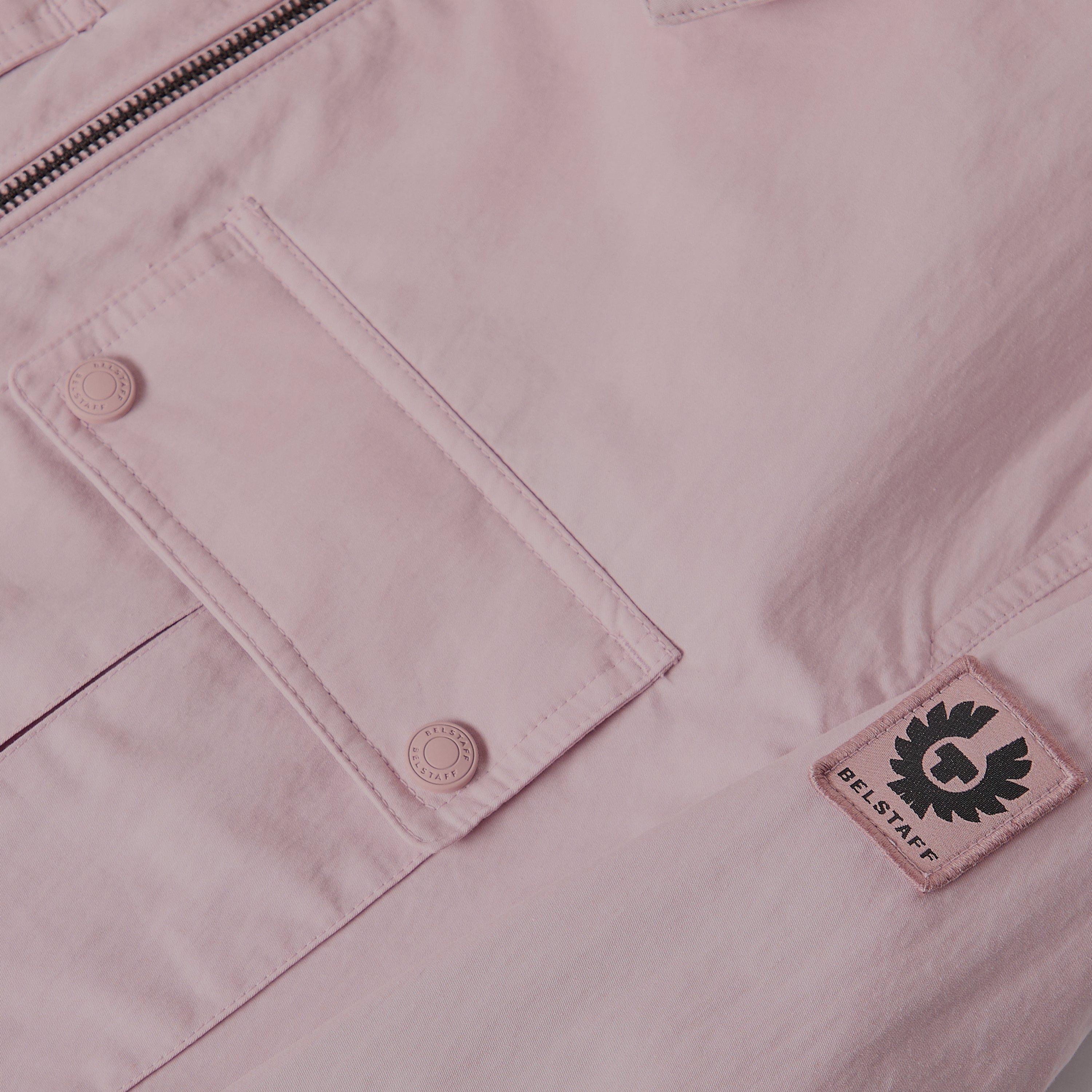 Dusk Pink - Belstaff - Men's Stride Zip Collar Long Sleeve Overshirt - 5