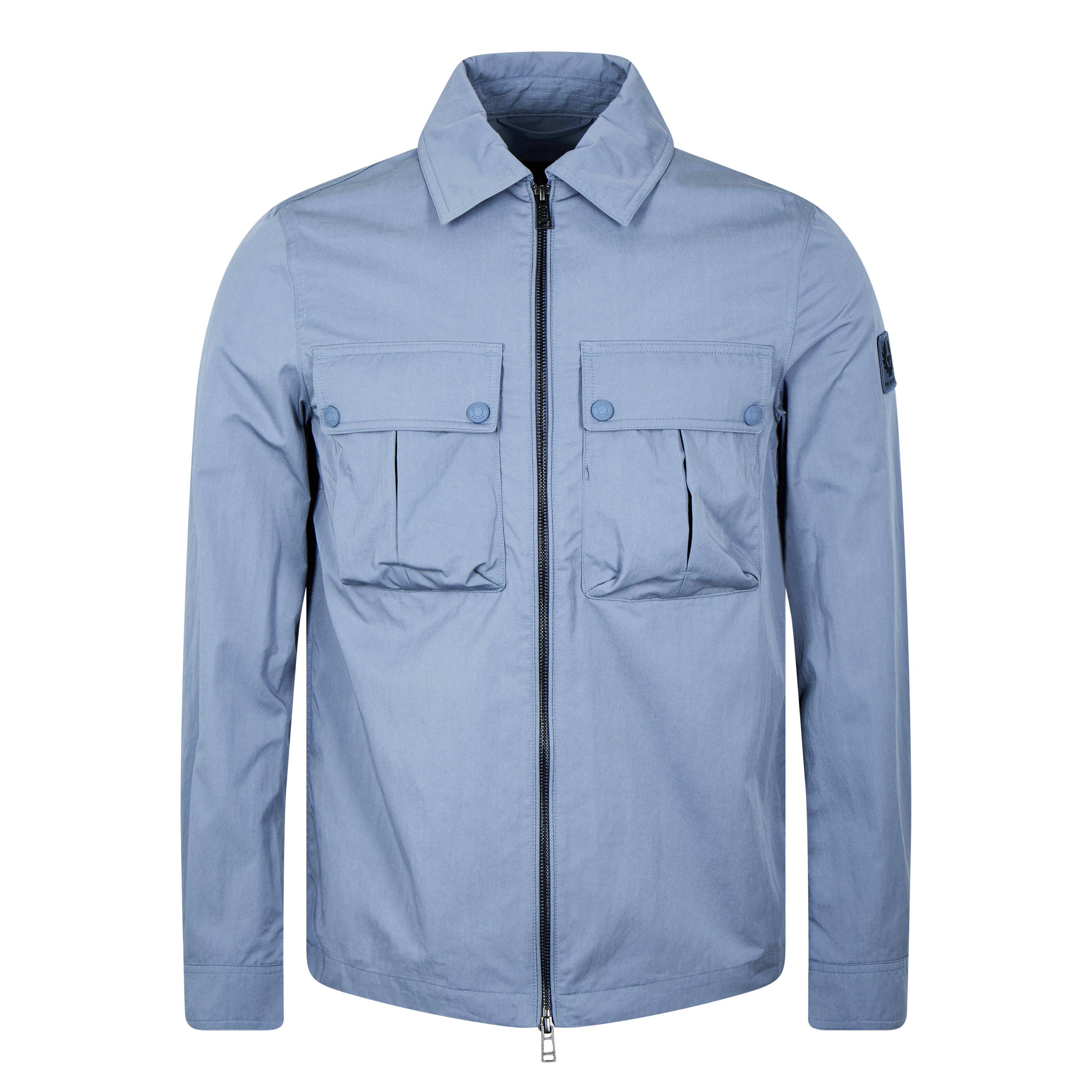 Men's Stride Zip Collar Long Sleeve Overshirt