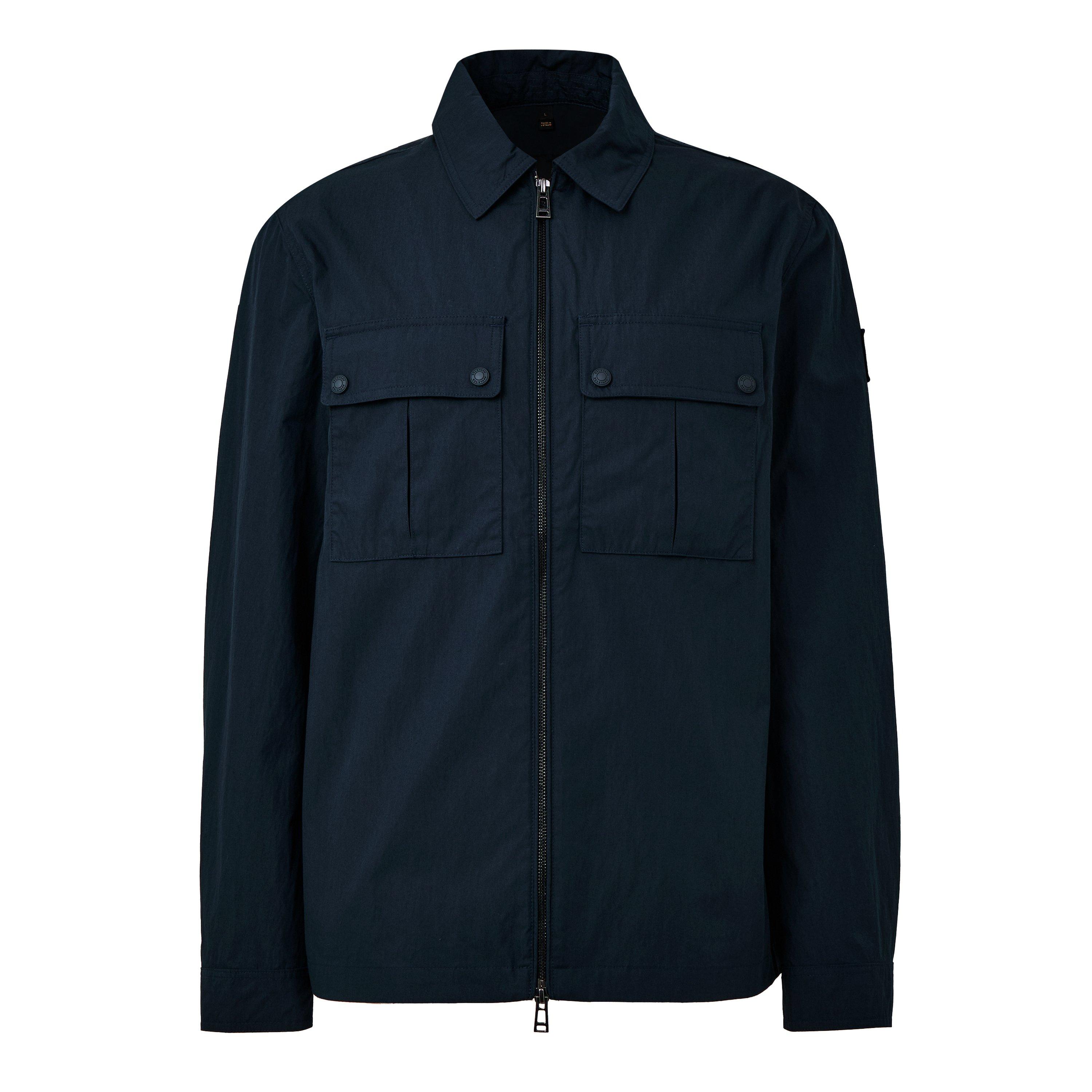 Men's Stride Zip Collar Long Sleeve Overshirt