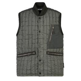 Stone Island Quilted Button Vest