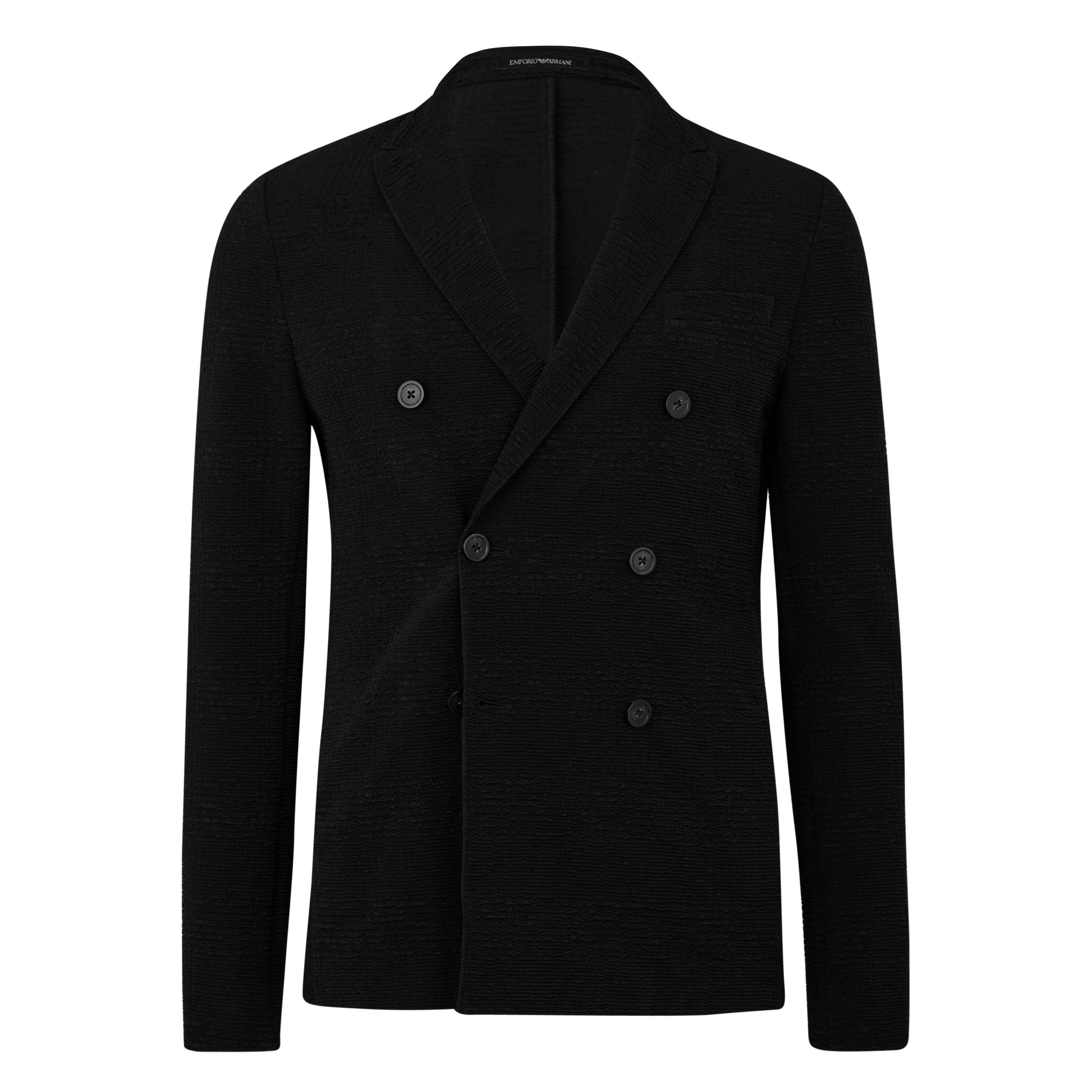 Emporio Armani Men's Tailored Blazer - Black - S