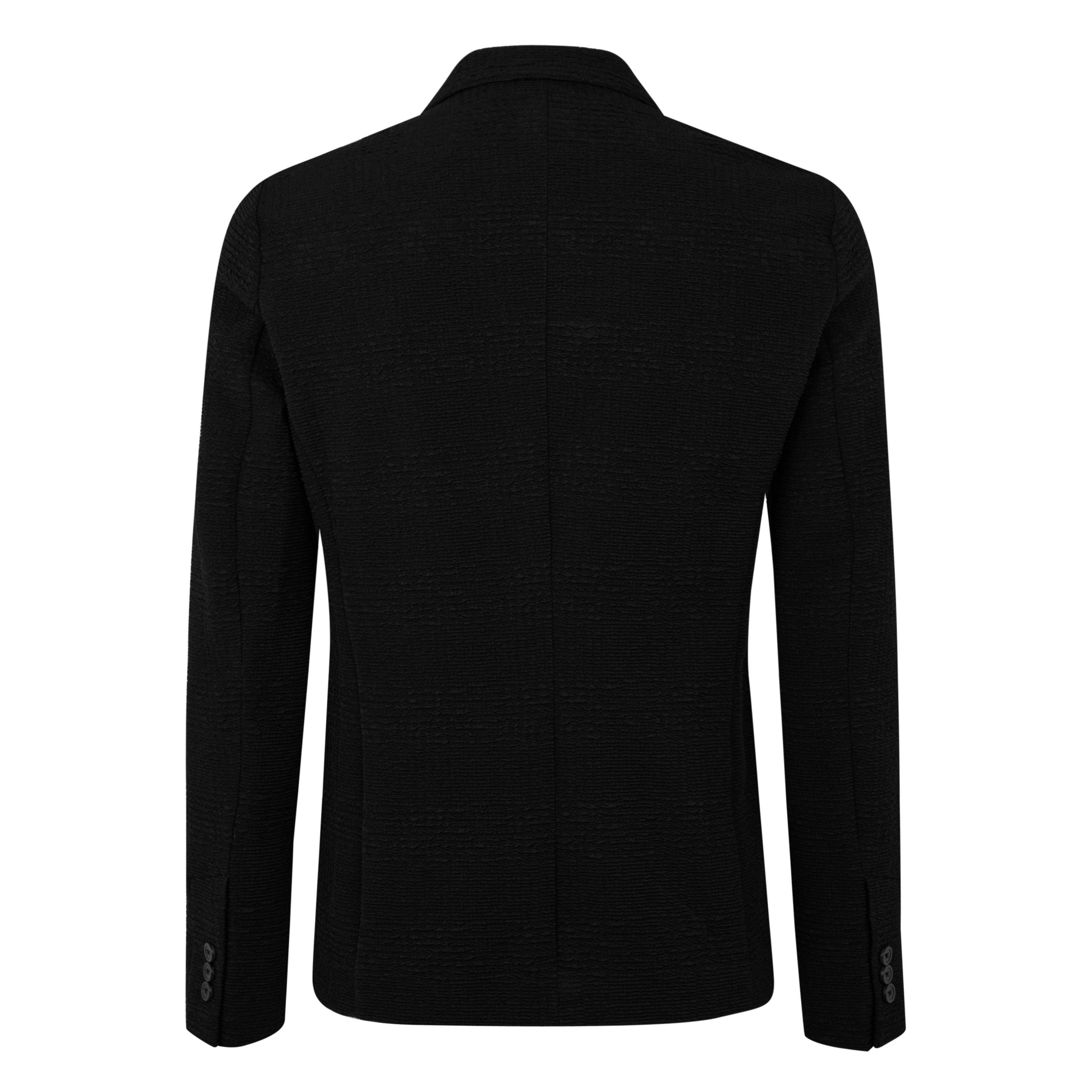 Black - Emporio Armani - Men's  Tailored Blazer - 2