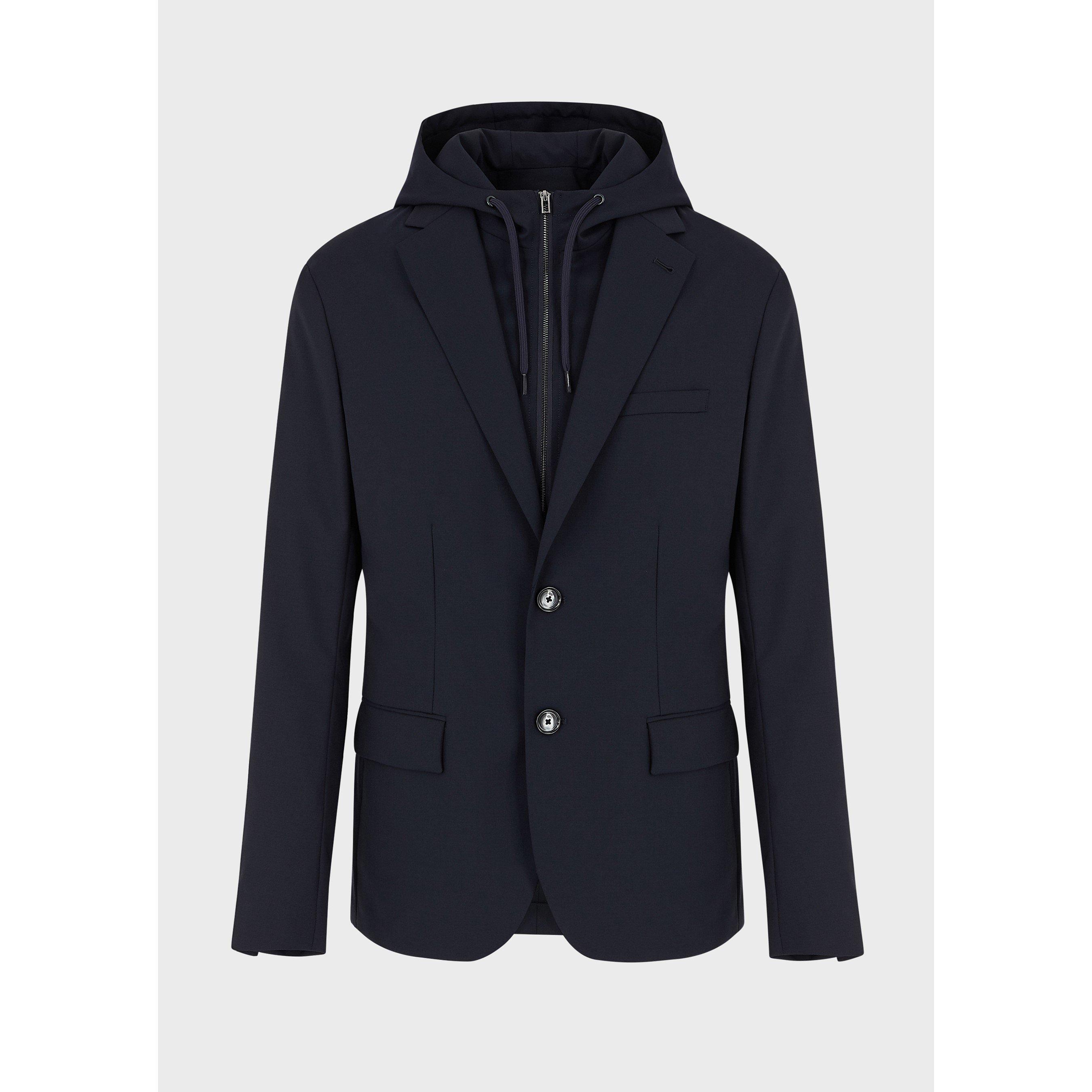 Navy Blue - Emporio Armani - Men's Tailored Blazer - 6
