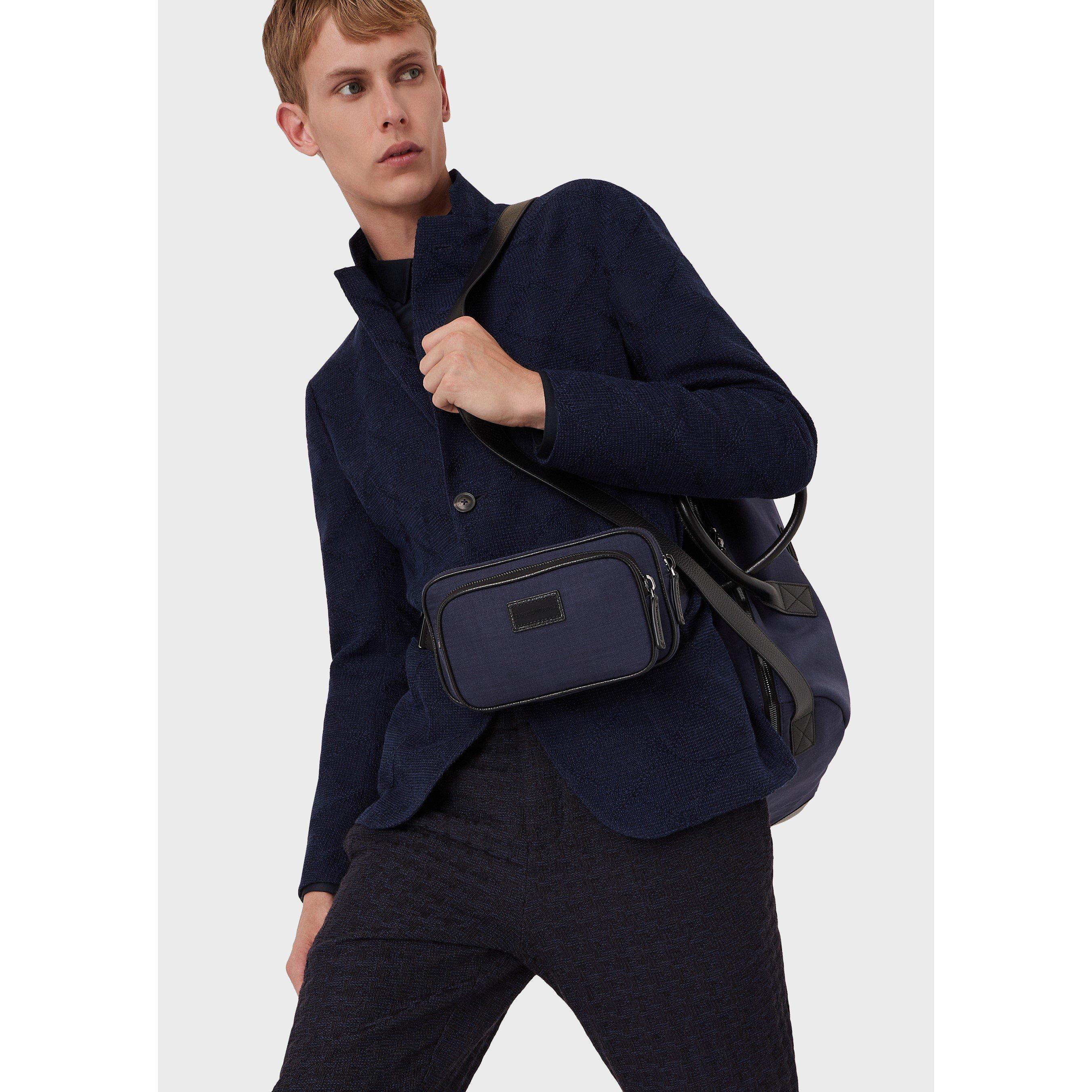 Navy Blue - Emporio Armani - Men's Blazer - 4