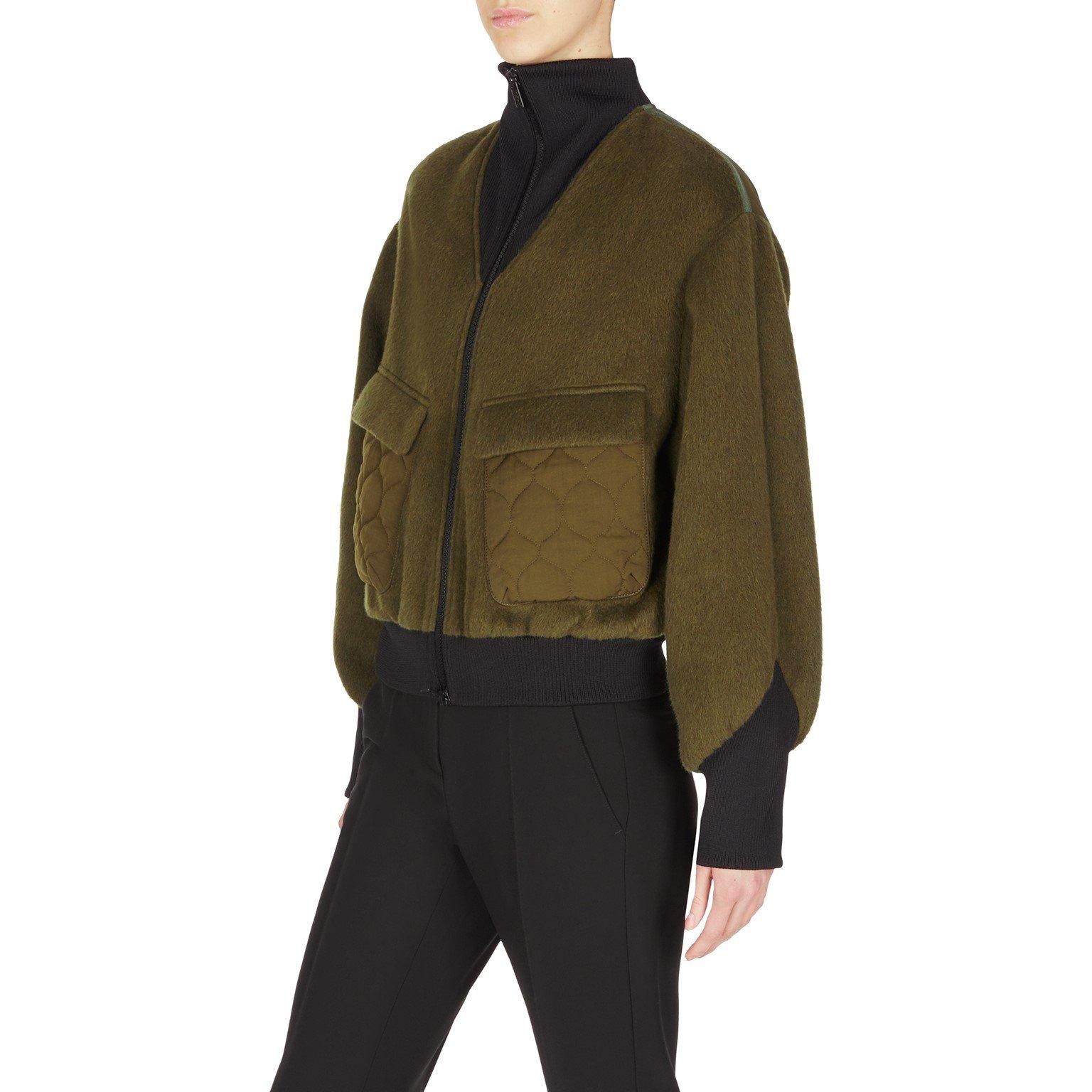 Green - Emporio Armani - Women's Insulated Short Puffer Jacket - 2