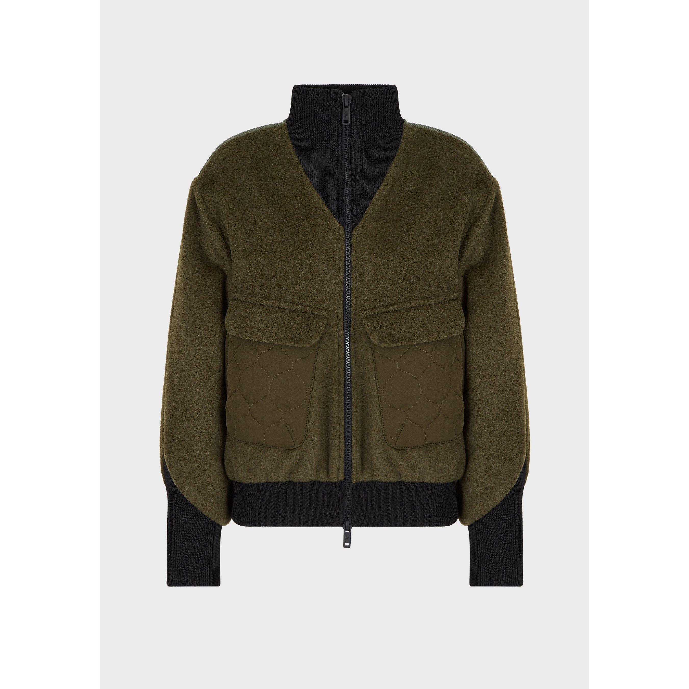 Green - Emporio Armani - Women's Insulated Short Puffer Jacket - 6