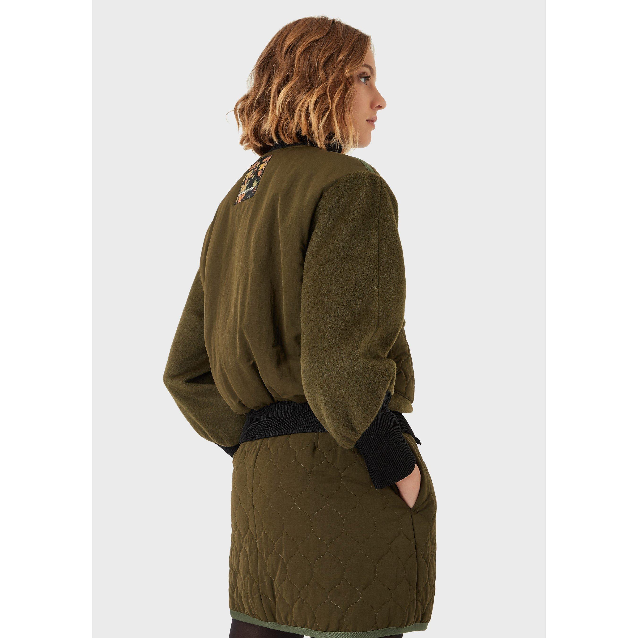 Green - Emporio Armani - Women's Insulated Short Puffer Jacket - 5