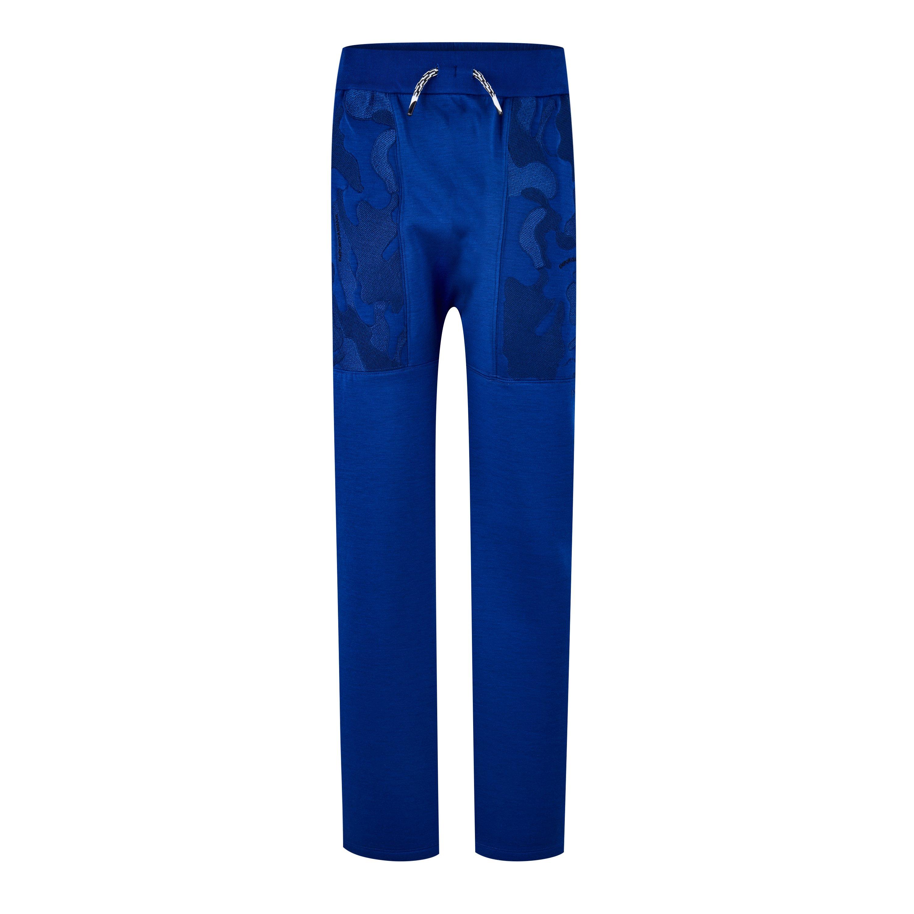 Ocean Blue - Emporio Armani - Kids' Open Hem Jersey Joggers - 1