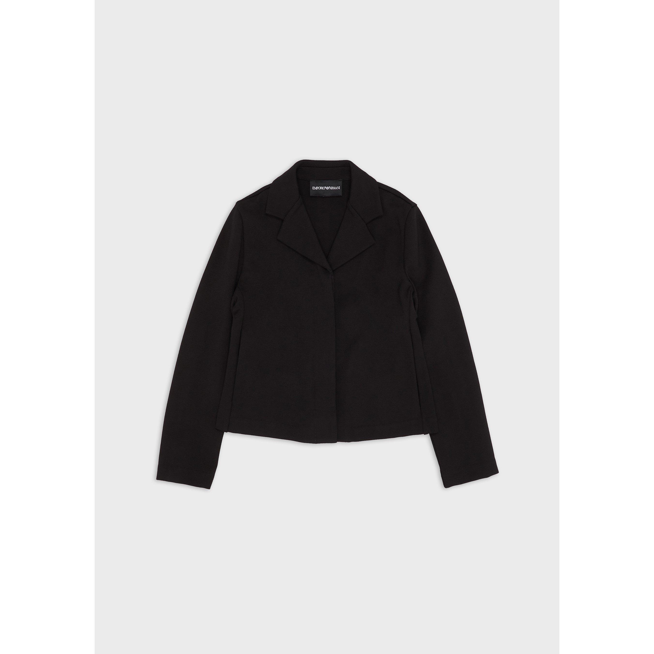 Black - Emporio Armani - Kids'  Tailored Blazer - 3