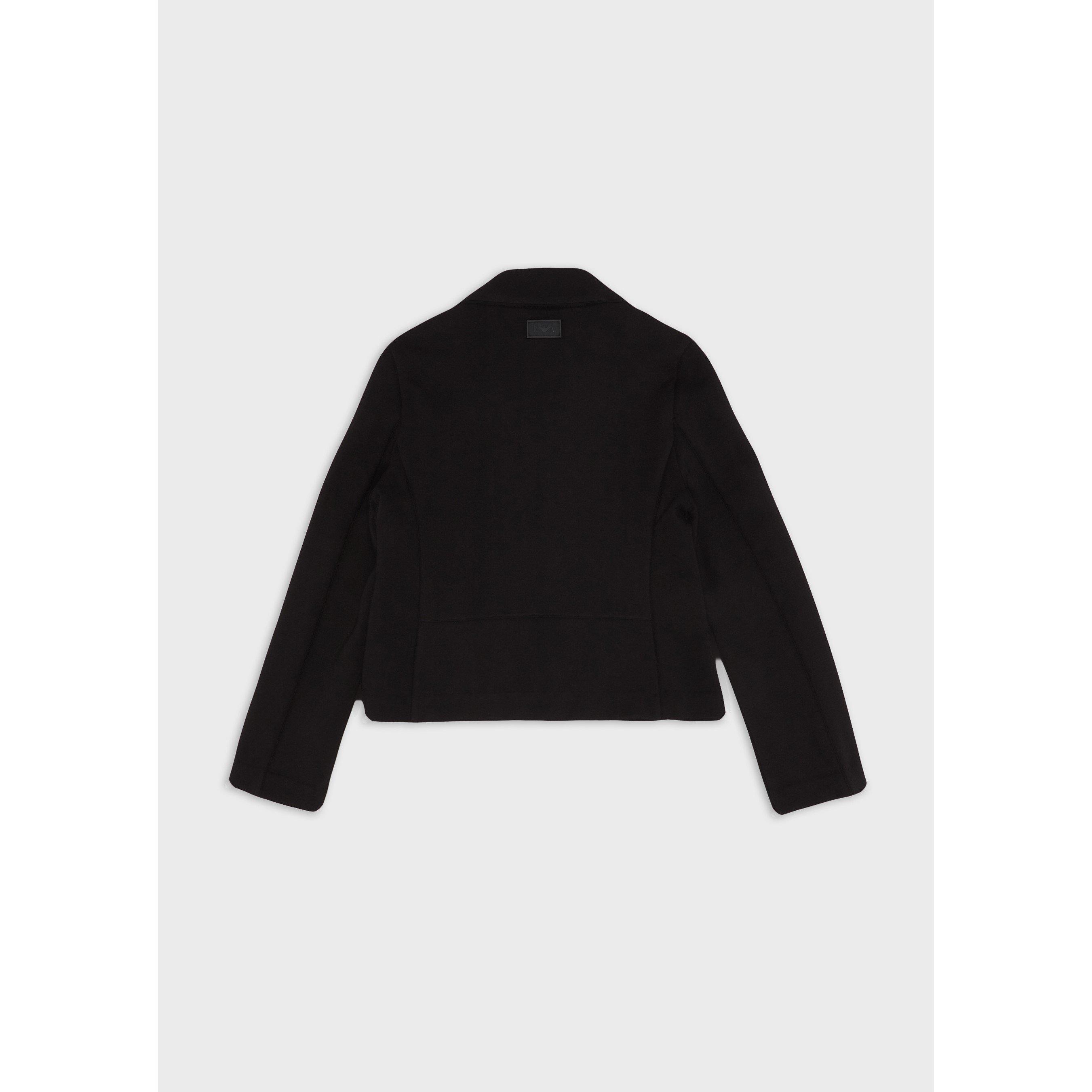 Black - Emporio Armani - Kids'  Tailored Blazer - 4