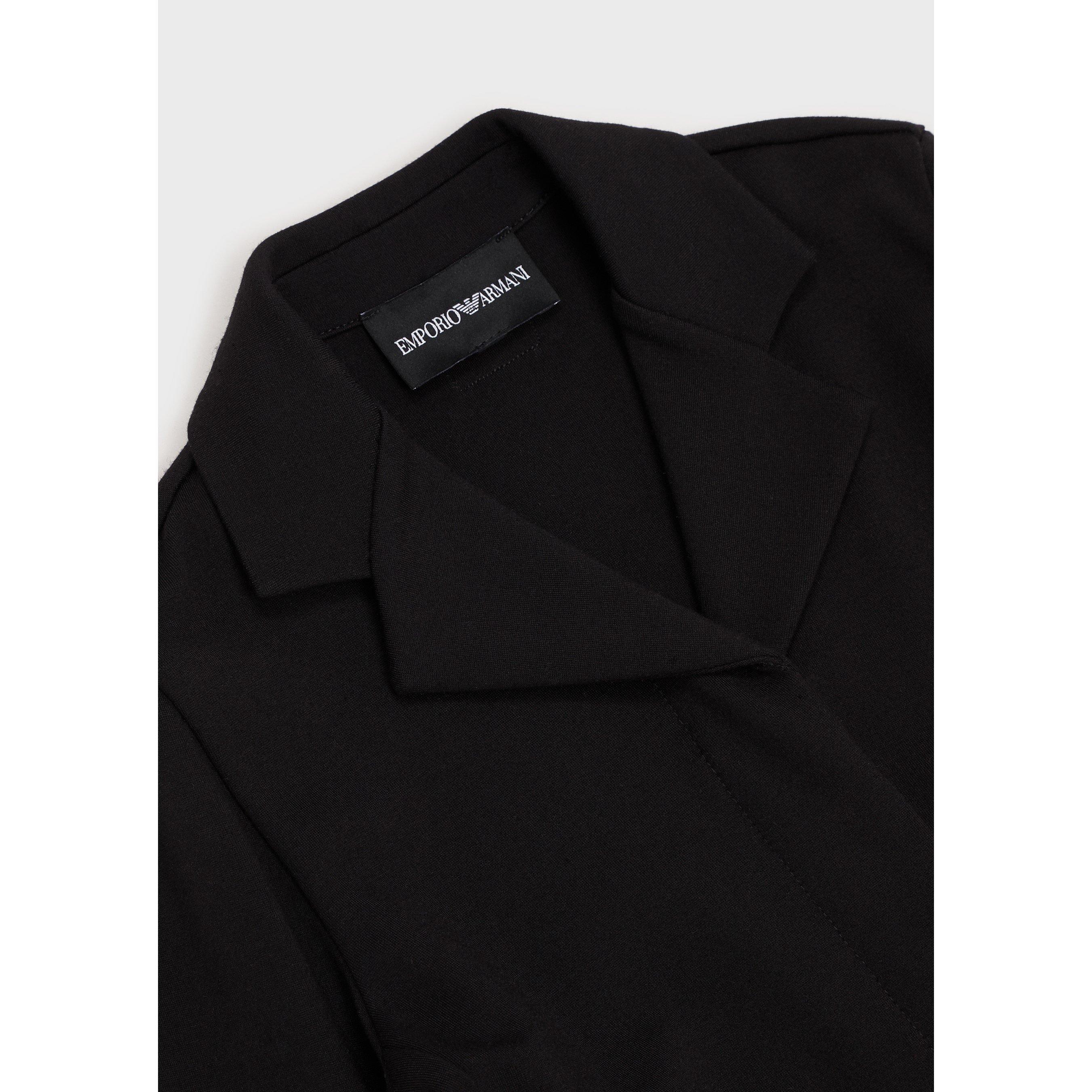 Black - Emporio Armani - Kids'  Tailored Blazer - 2