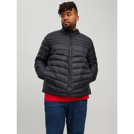 Jack and Jones Jack Hero Hooded Puffer Jacket Mens Plus Size