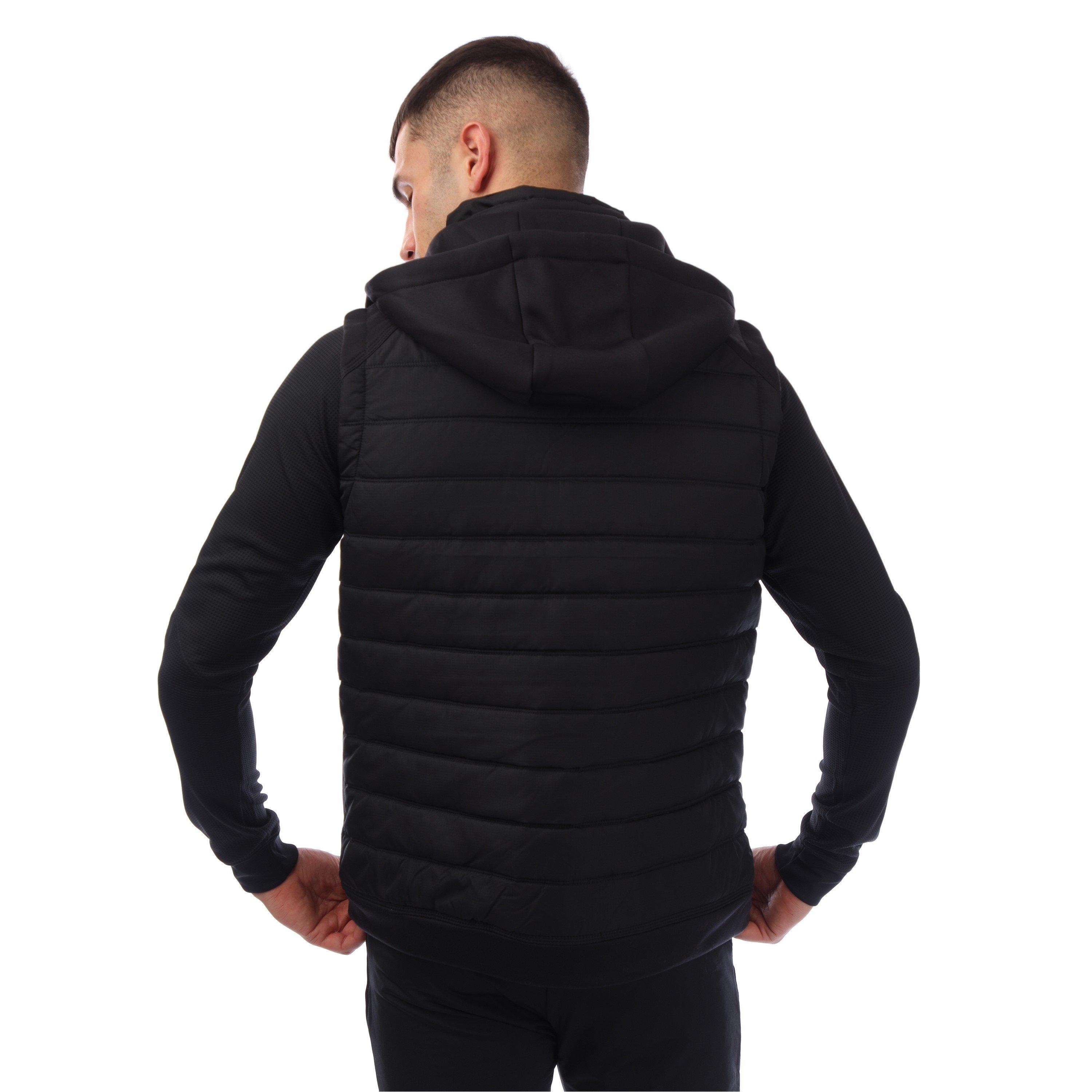 Crna - Hummel - Adults Sideline 99 Weather-Resistant Managers Football Jacket - 3