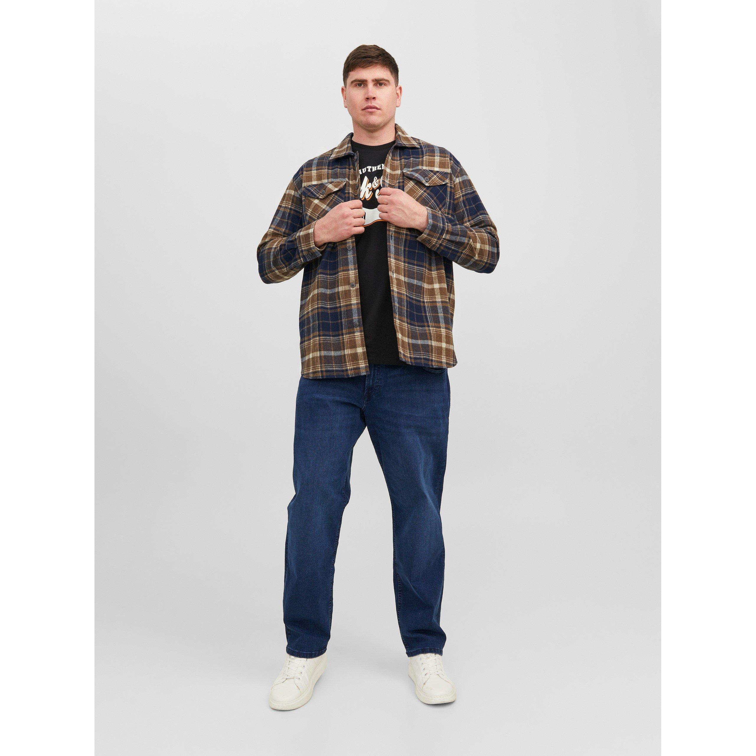 Otter - Jack and Jones - Eddie Overshirt Mens Plus Size - 2