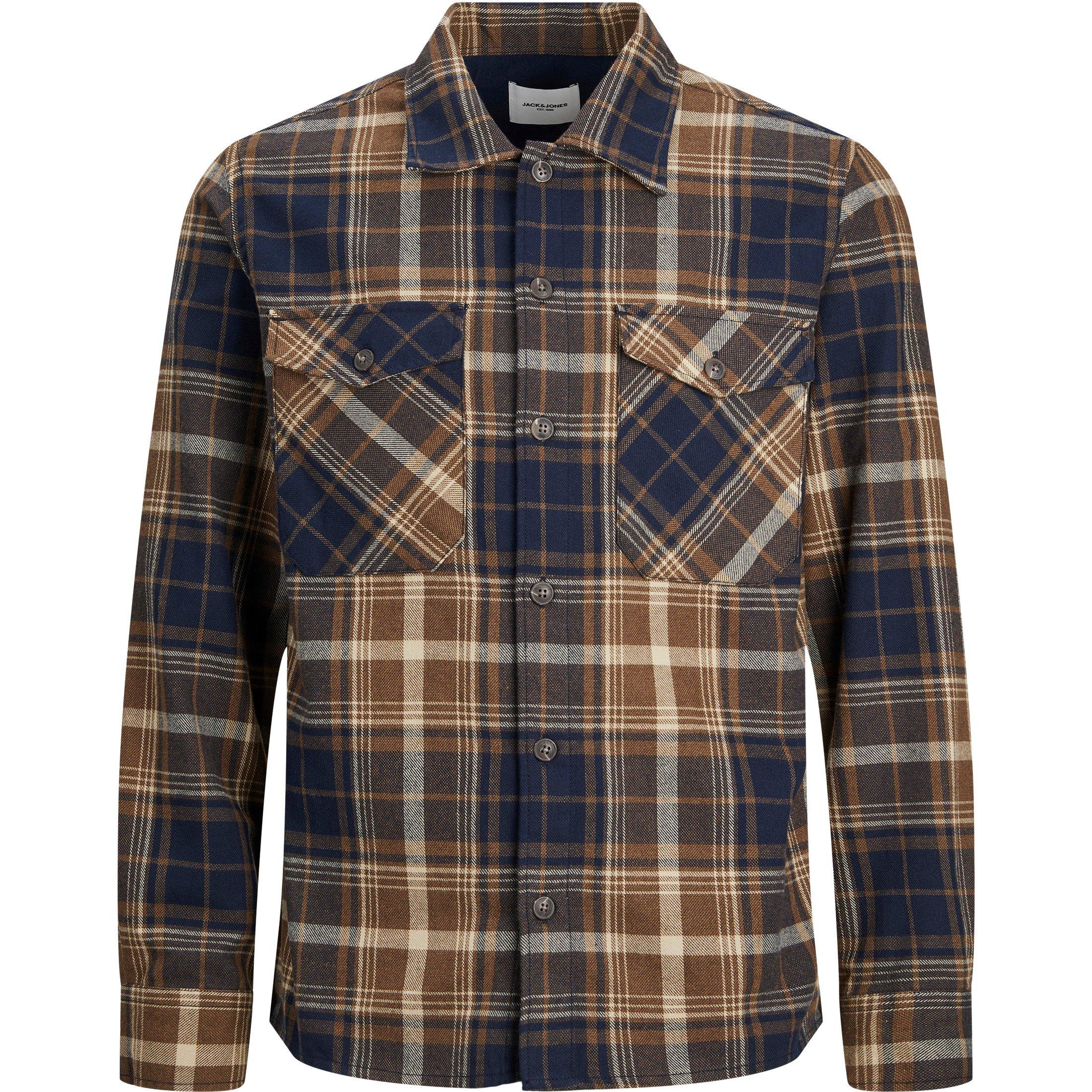 Otter - Jack and Jones - Eddie Overshirt Mens Plus Size - 6
