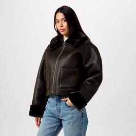 Jack Wills JW Reverse Shearling Jacket