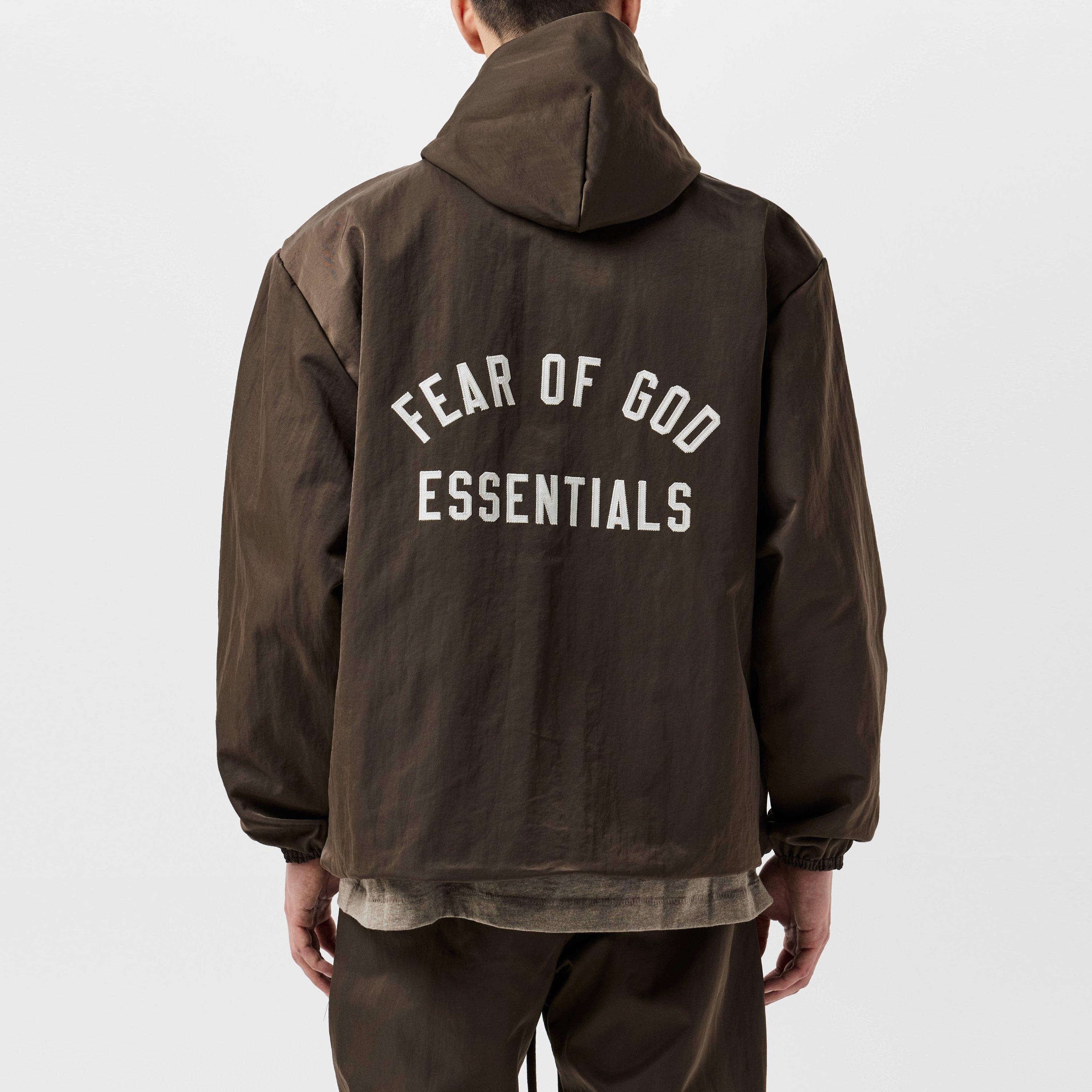 Fear Of God Essentials | Nylon Coach Jacket | Coach Jackets