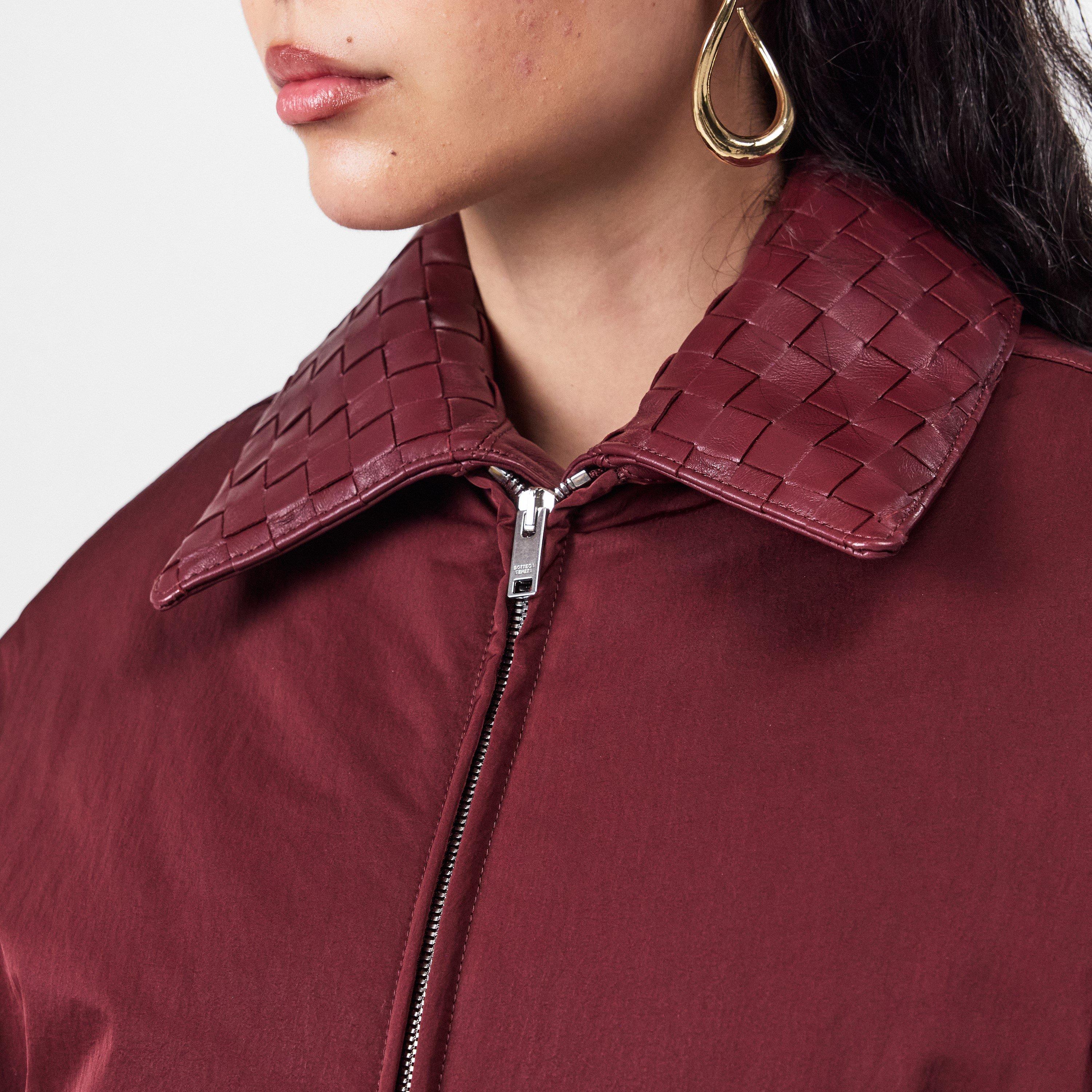 Barolo - Bottega Veneta - Women's Tech 90/10 Goose Down Long Sleeve Short Puffer Jacket - 5