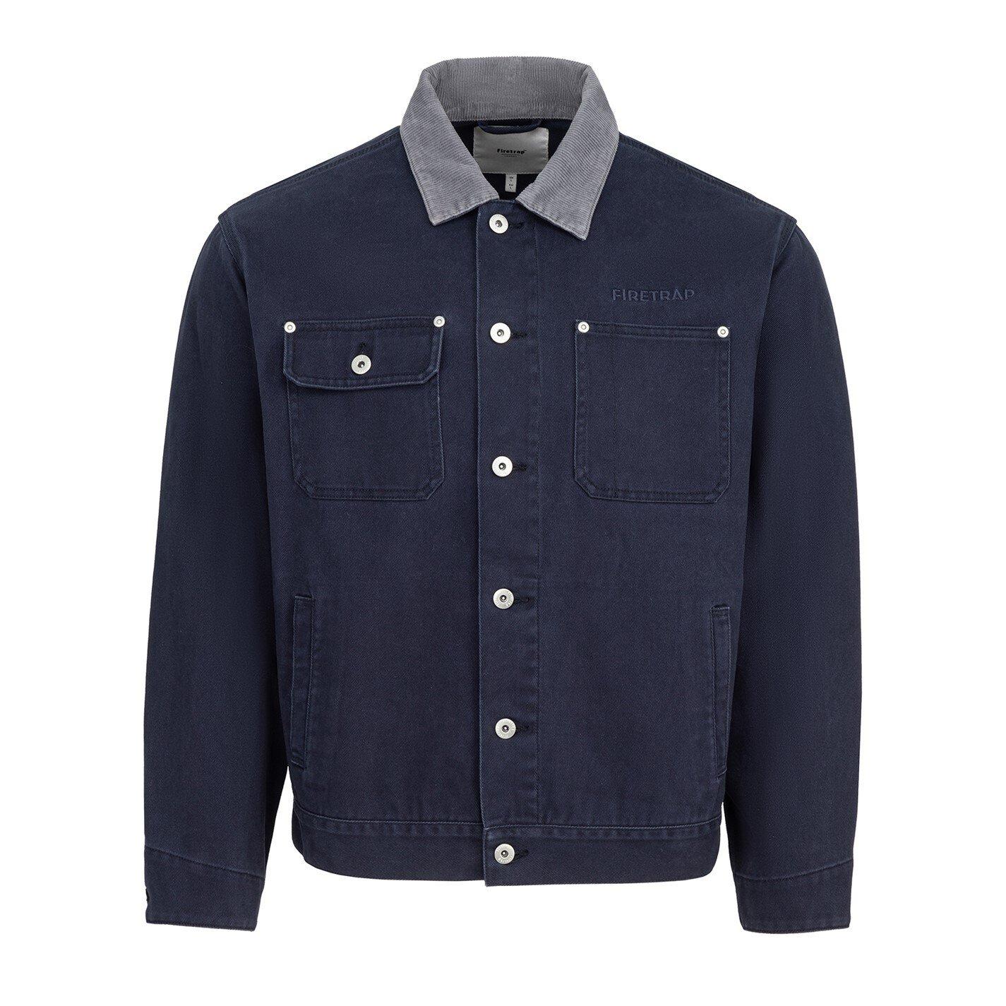 Firetrap Cotton Long Sleeve 4 Pocket Overshirt