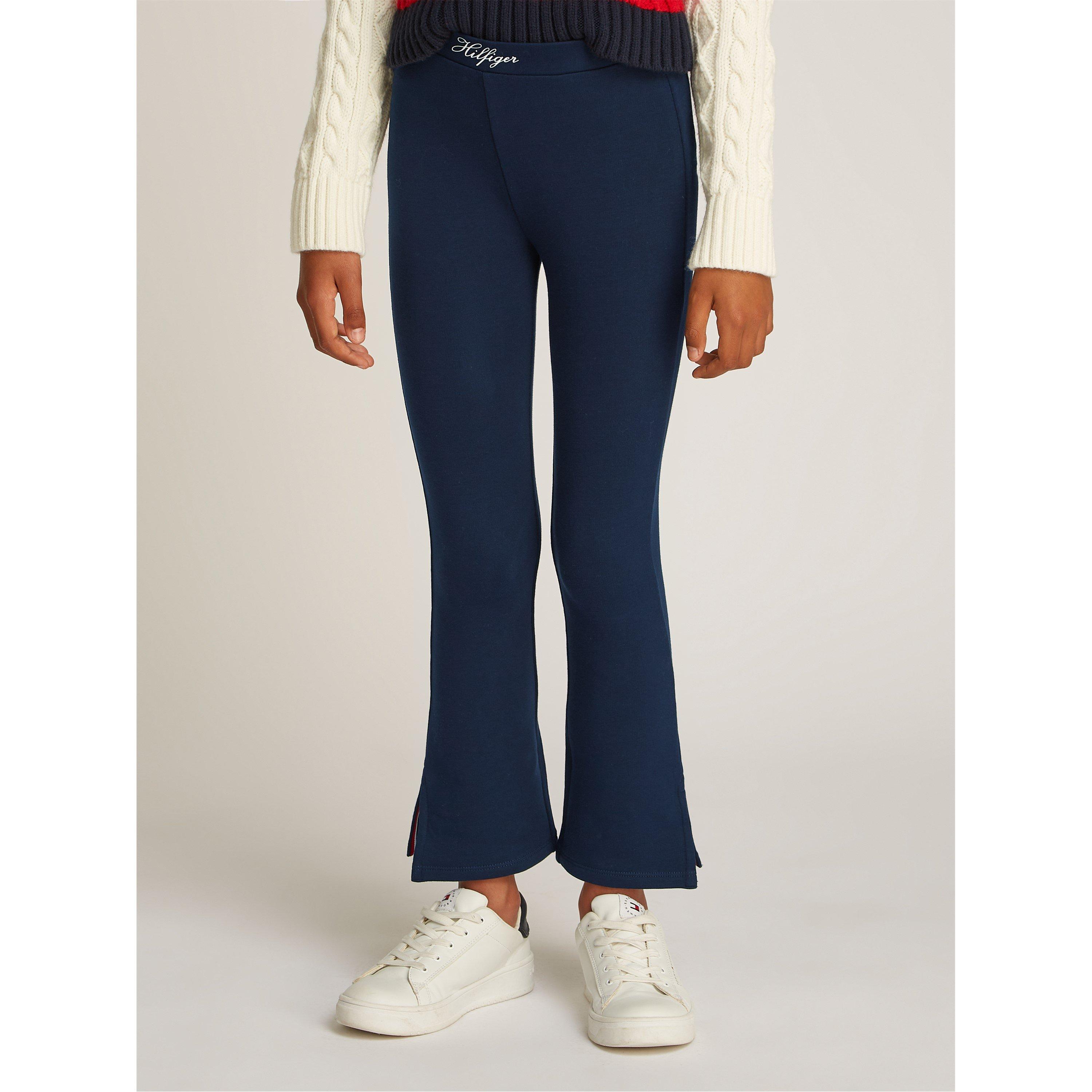 Tommy Hilfiger Girls Kids' Varsity Flare Leggings - Navy C1g - 14Y