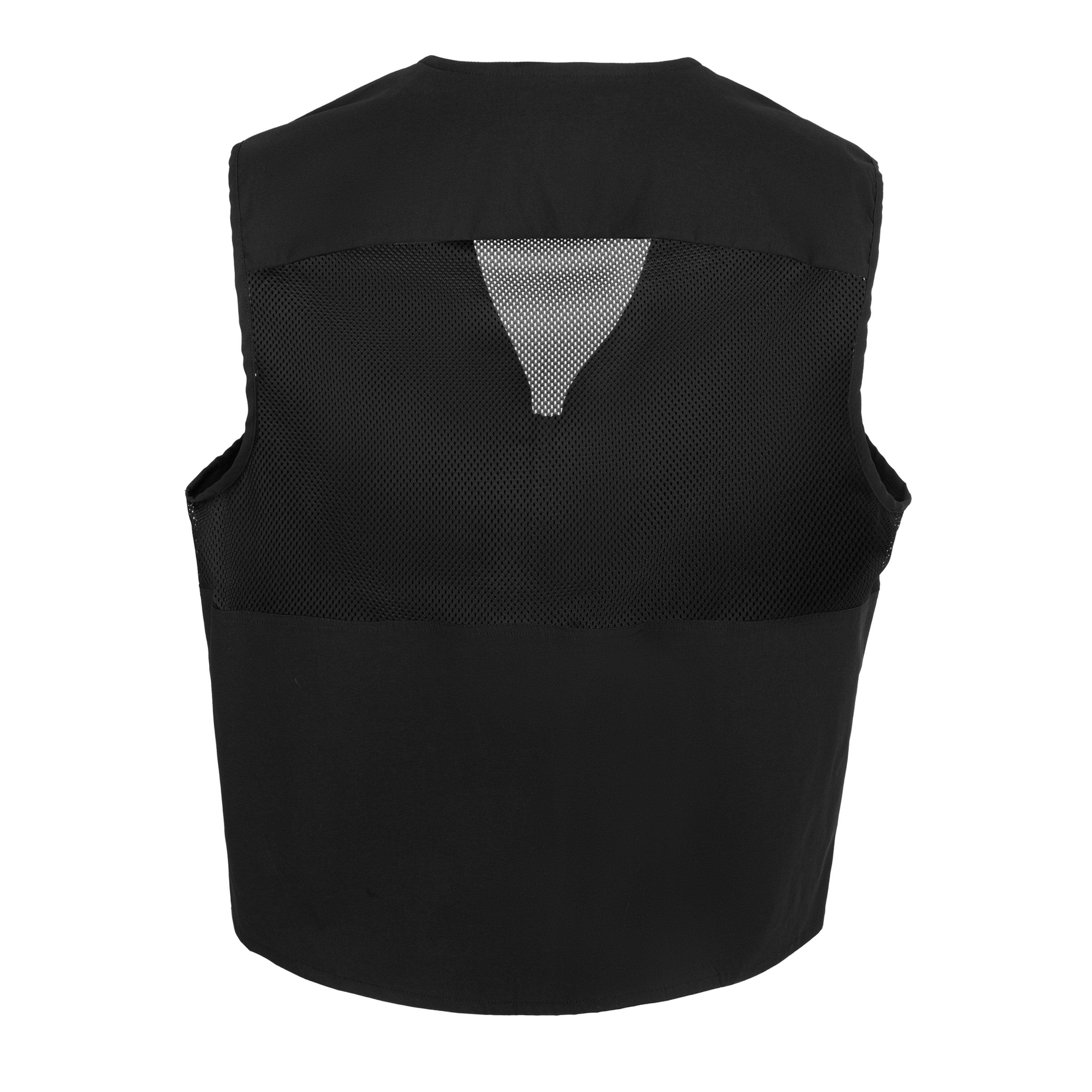 Noir - Firetrap - Fishing Quick-Dry Sleeveless 3 Pockets Gilet - 2