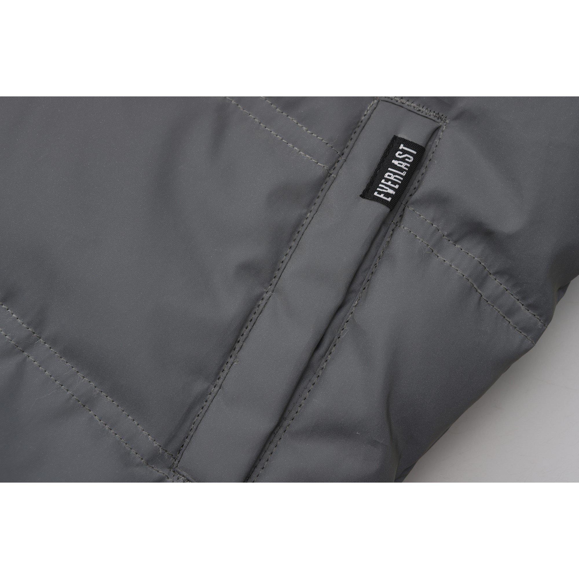Silver - Everlast - Reflective DWR Short Puffer Jacket - 6