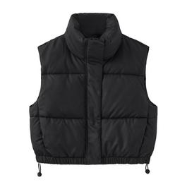 Firetrap Womens PU Padded Gilet