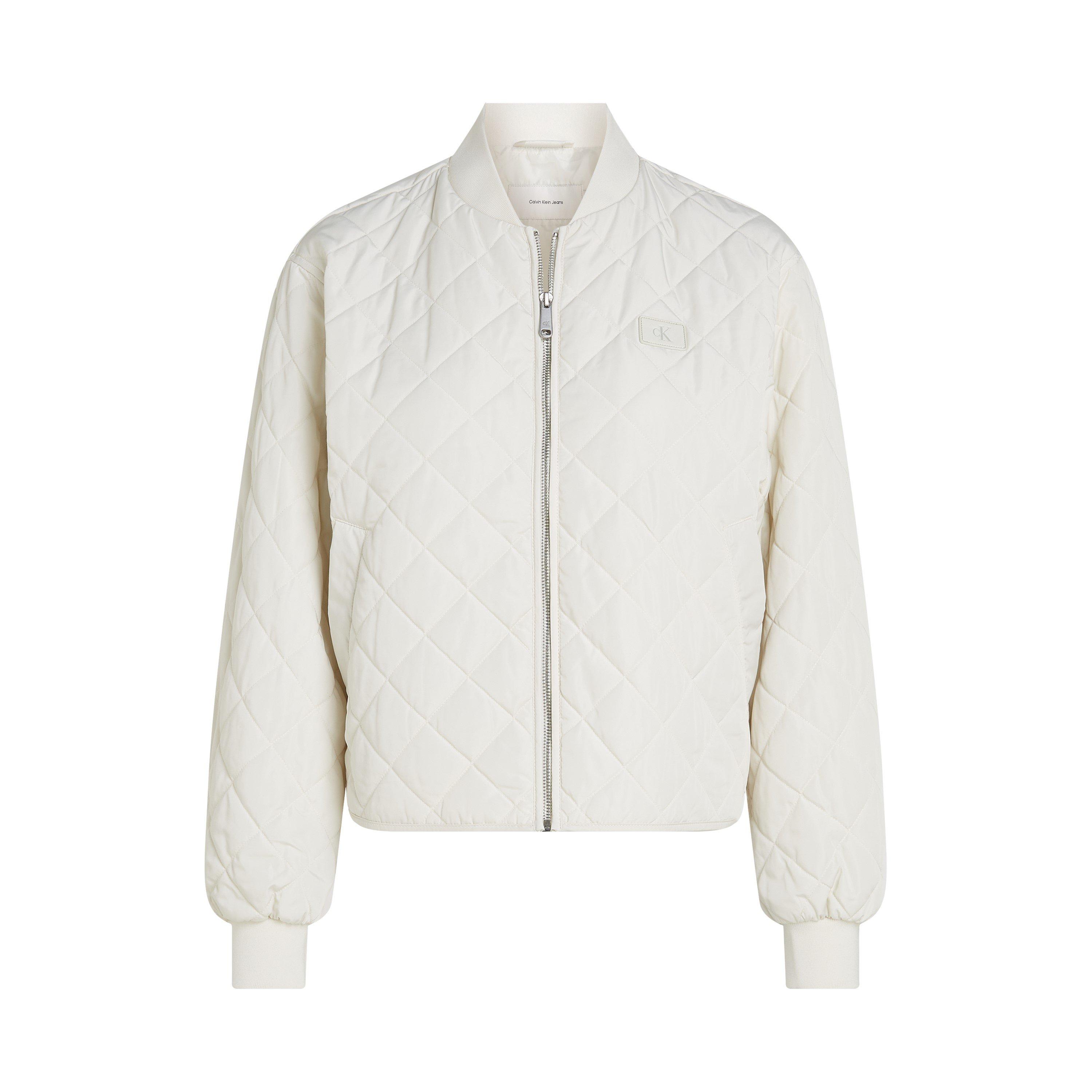 Calvin klein quilted bomber jacket online