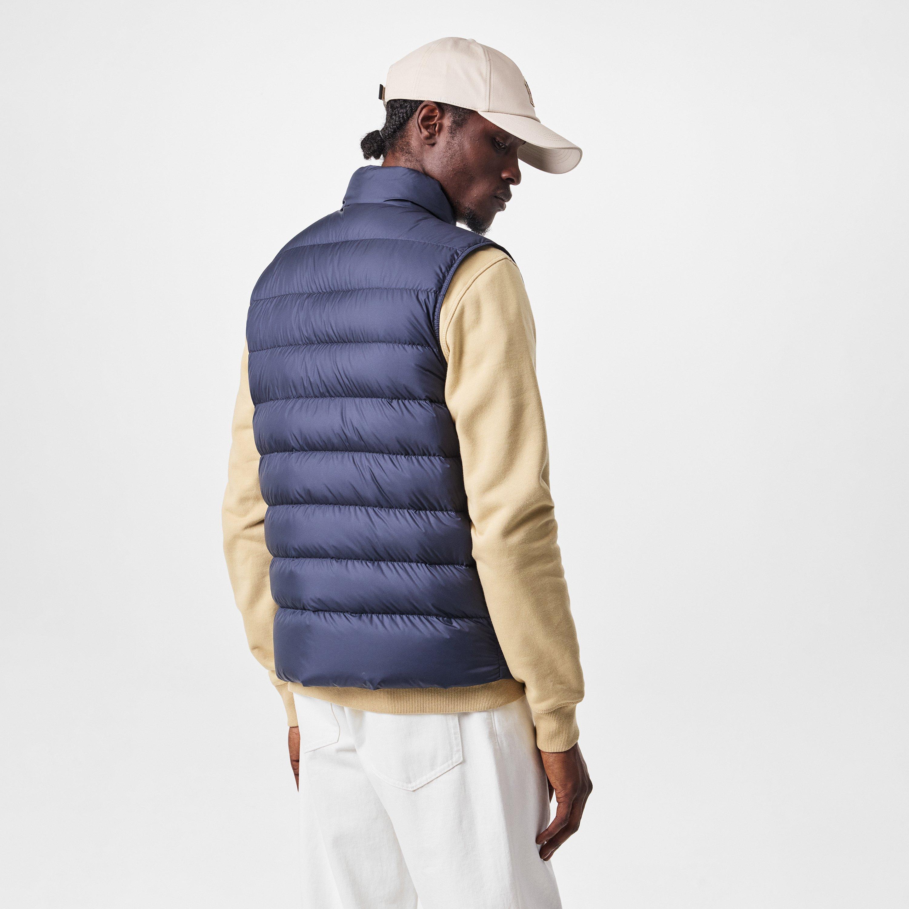 Navy 779 - Moncler - Men's Lechtal Down Sleeveless Zip Gilet - 4