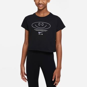 Nike Air Smile Junior Girls Cropped T Shirt