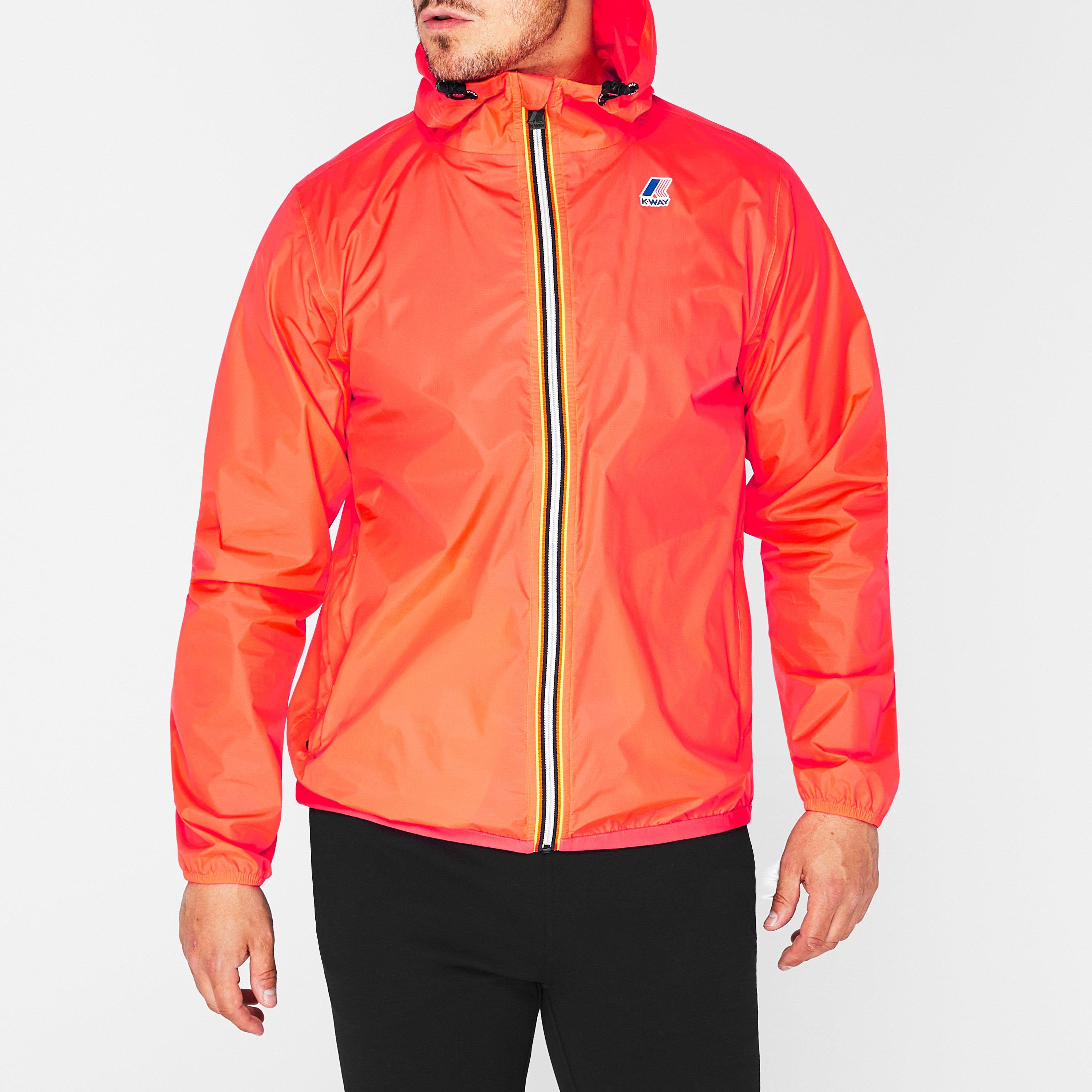 Red 781 - K Way - Men's Le Vrai 3.0 Water Resistant Long Sleeve Rain Anorak - 3