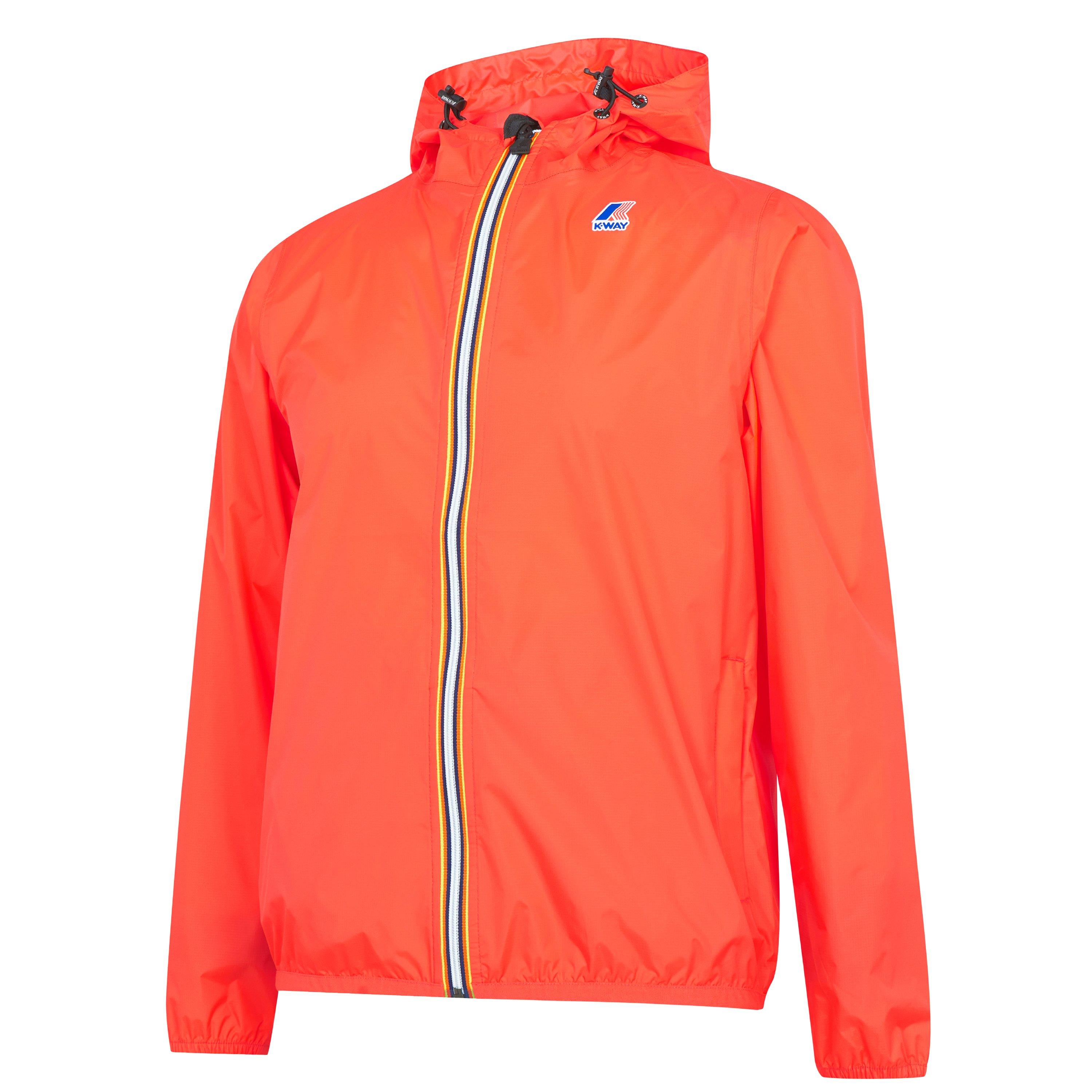 Red 781 - K Way - Men's Le Vrai 3.0 Water Resistant Long Sleeve Rain Anorak - 6