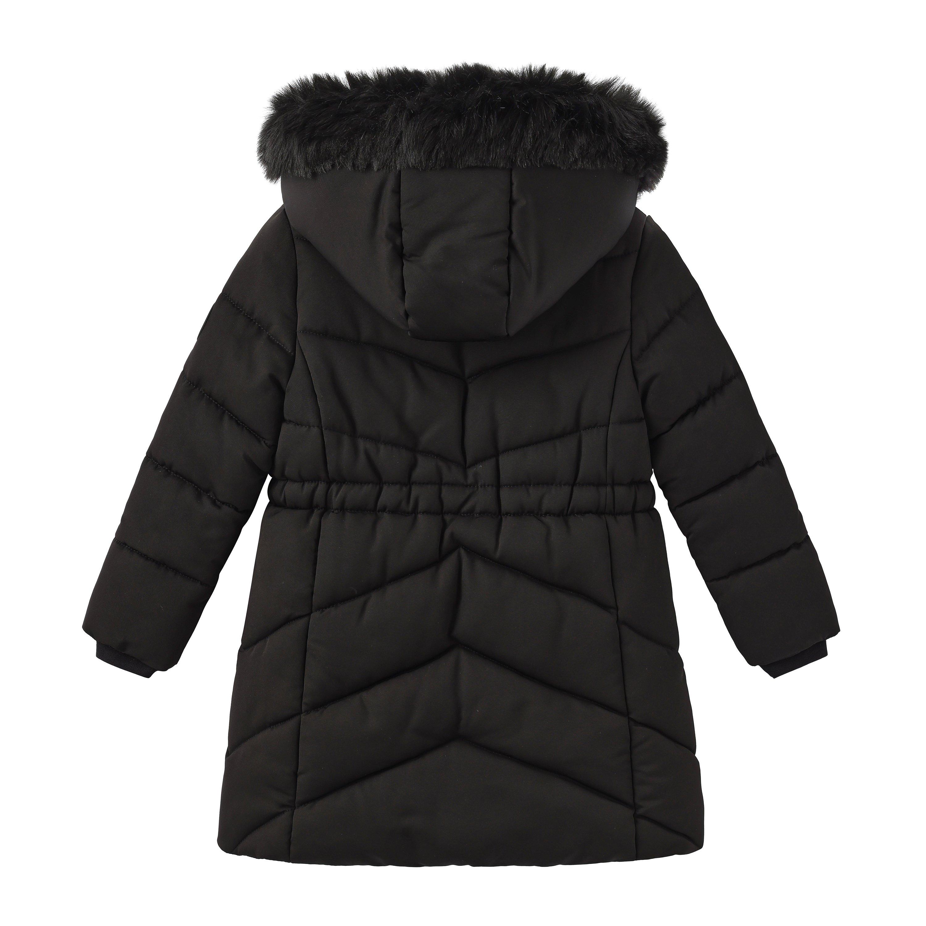 Black - Firetrap - Junior Girls Winter Bubble Jacket - 2
