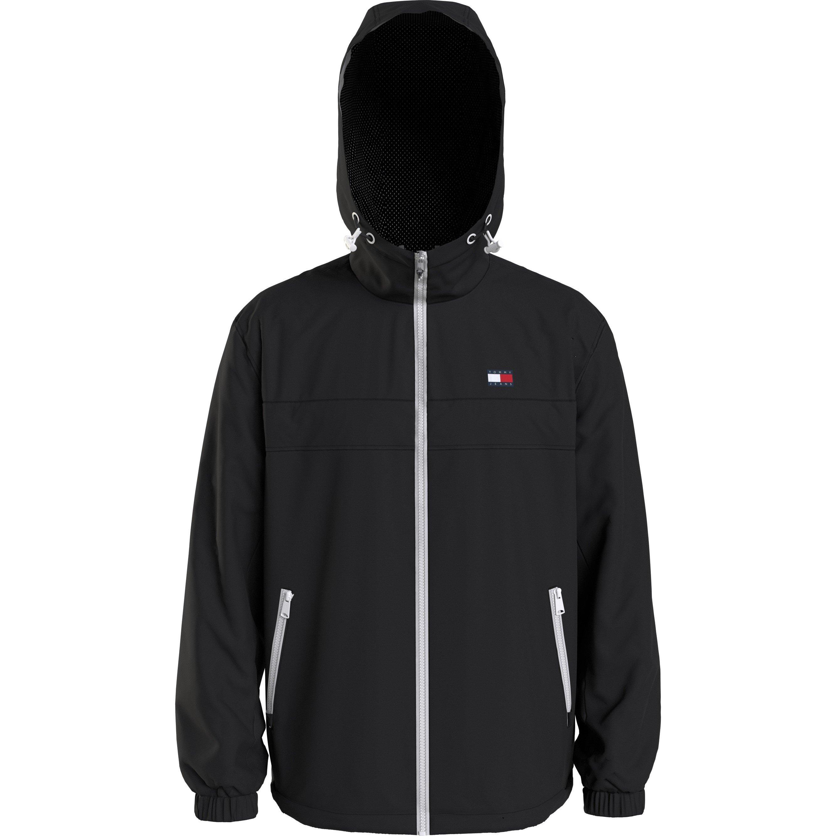 Tommy Jeans Men's Chicago Hooded Long Sleeve Windbreaker