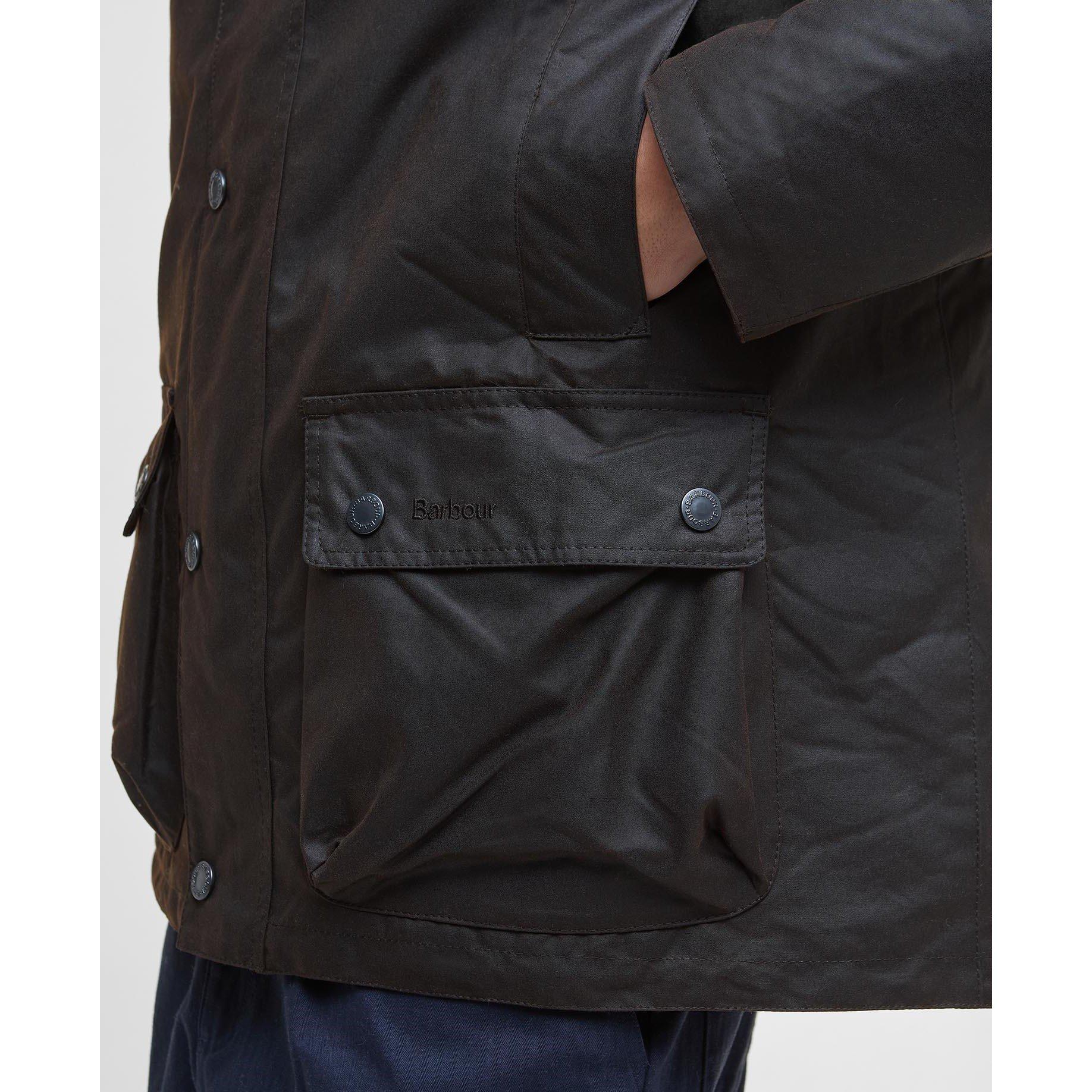 Barbour | Men's Modern Beaufort Quilted Hooded Full Zip Wax Jacket