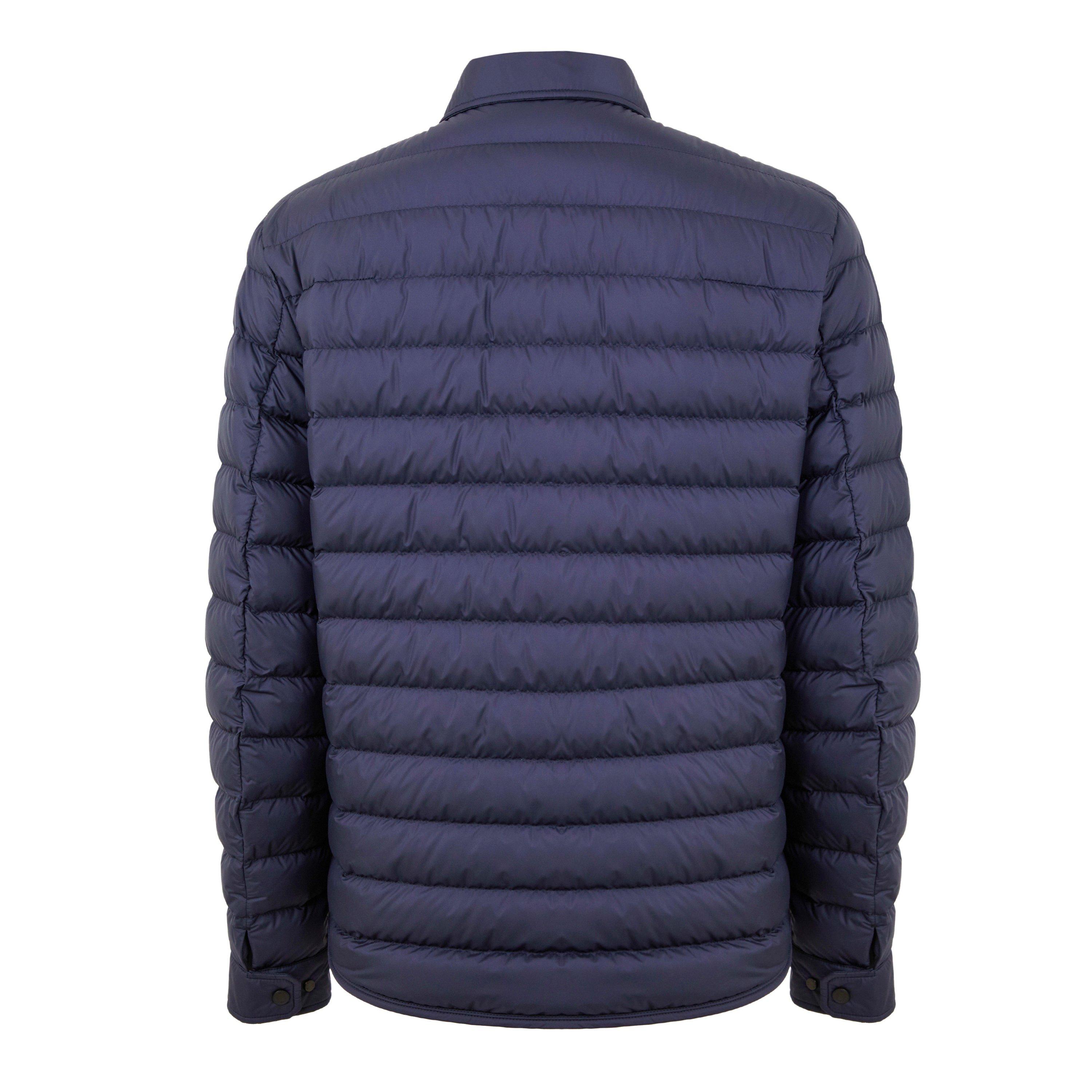 Navy 779 - Moncler - Men's Bourdon Long Sleeve Goose Down Short Puffer Jacket - 2