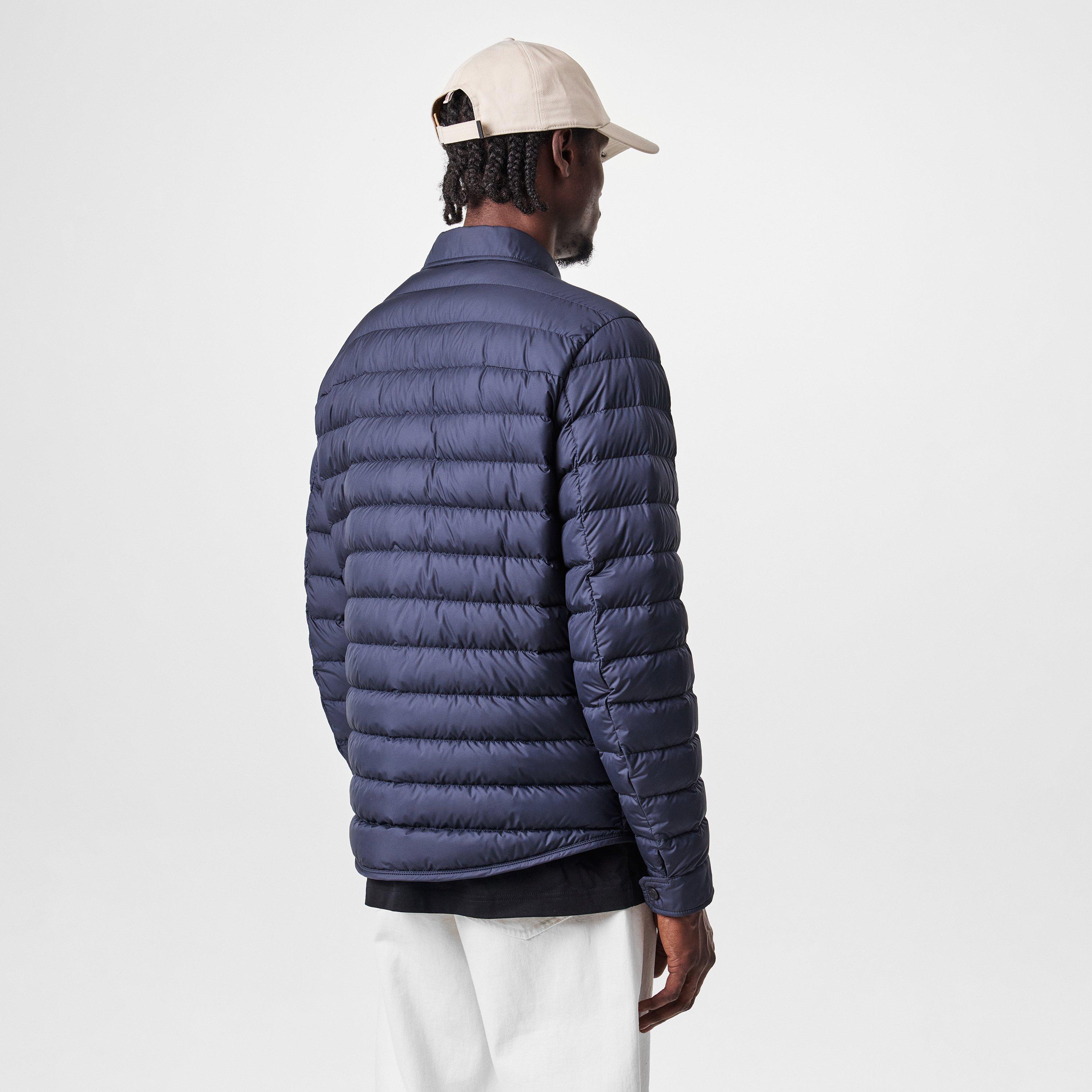 Navy 779 - Moncler - Men's Bourdon Long Sleeve Goose Down Short Puffer Jacket - 4