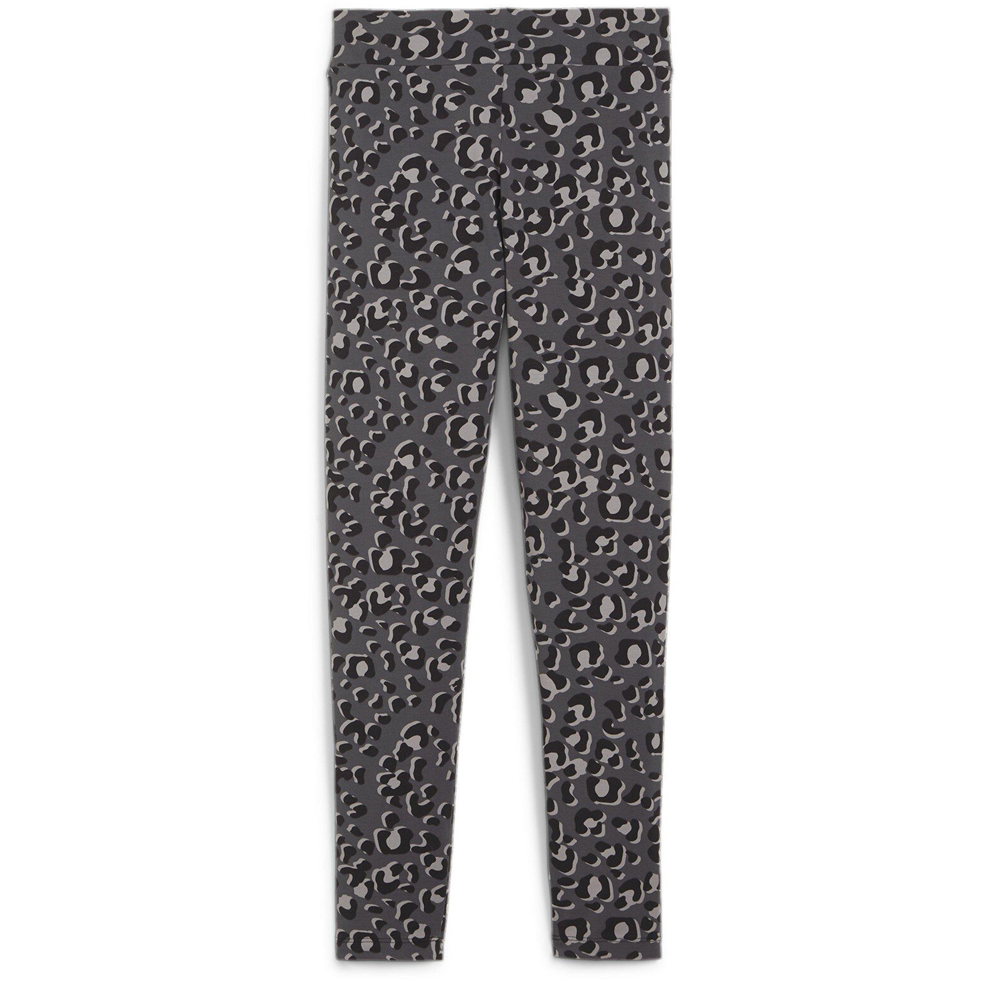 Black - Puma - Kids' Animal All Over Print Leggings - 5