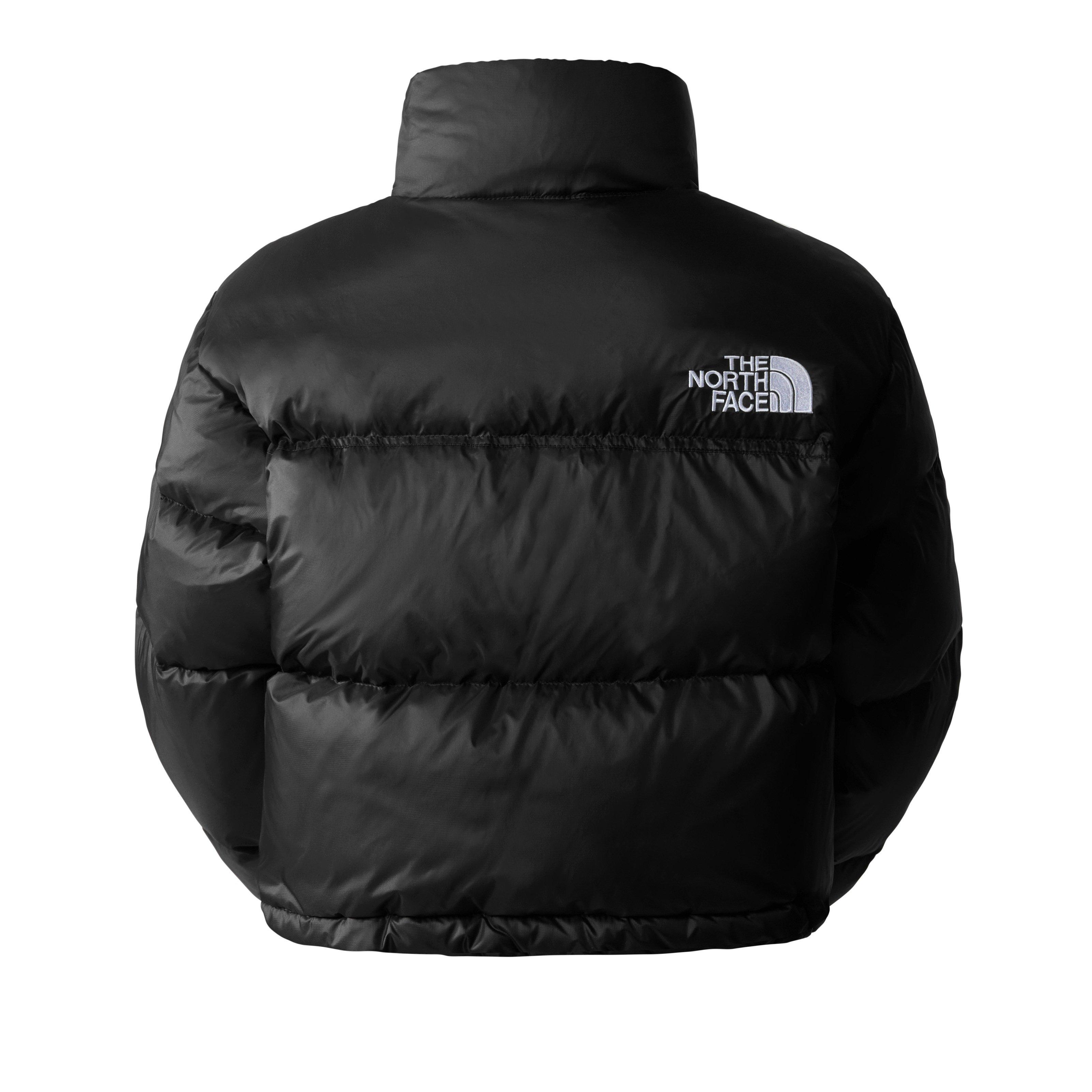 TNF Black - The North Face - Women's 1996 Retro Nuptse Water Resistant Goose Down Cropped Oversized Fit Short Puffer Jacket - 6